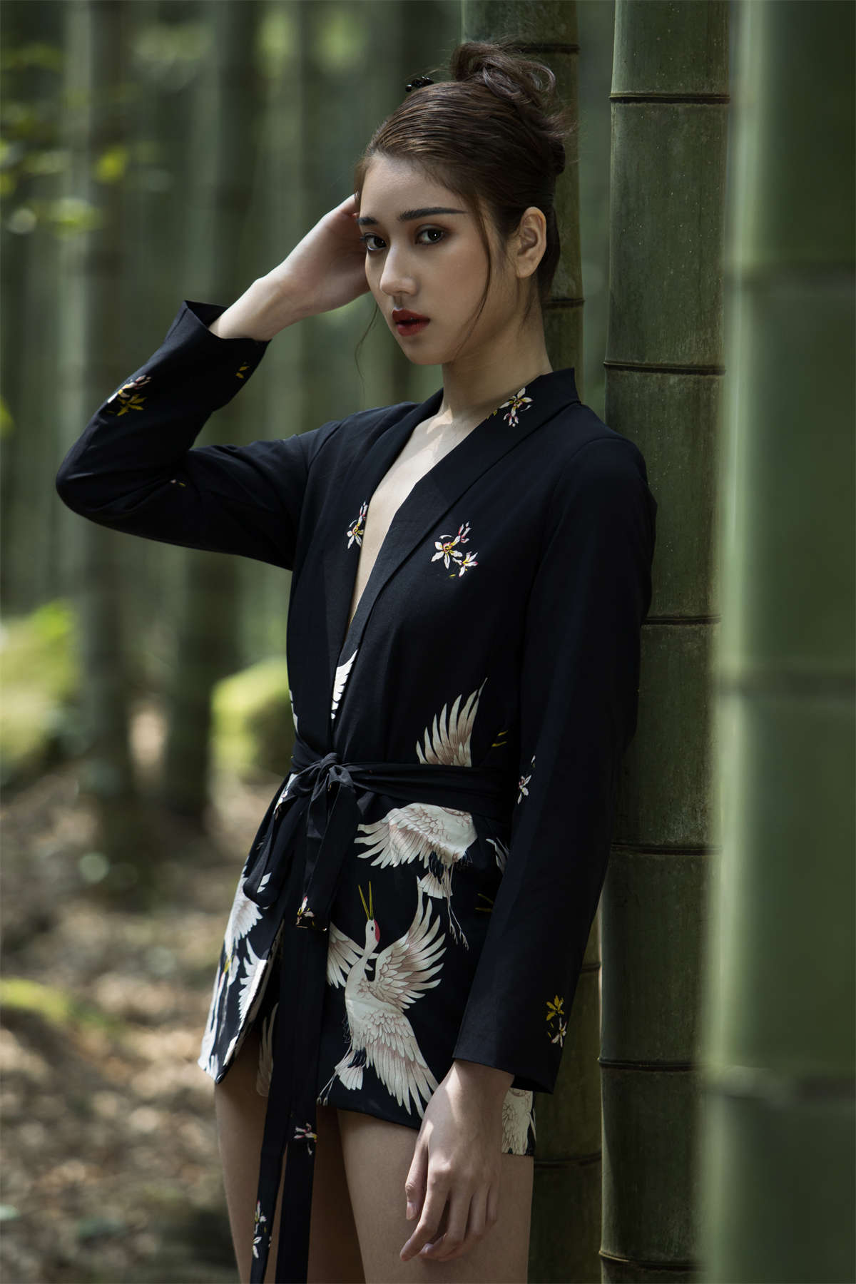 YITUYU艺图语 2023.07.22 竹林深处 林林-日更街拍