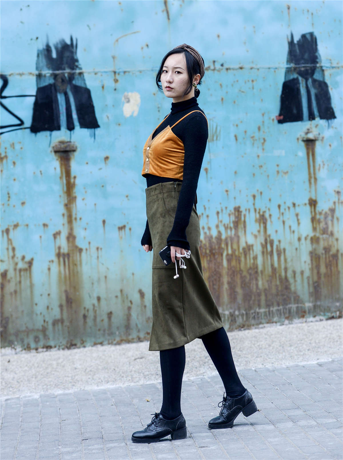 胸罩外穿的美女魅力诱人（2016年10月31日19P）-日更街拍