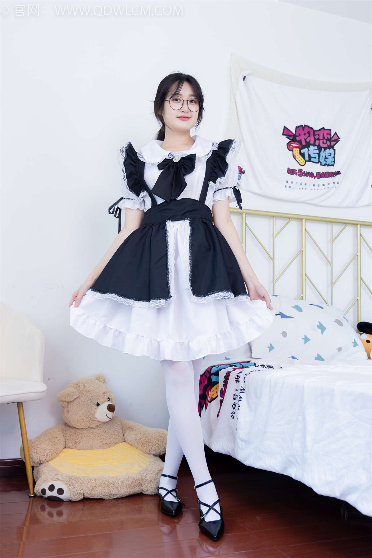 物恋传媒 NO.1787 小敏-大雾的清晨-日更街拍