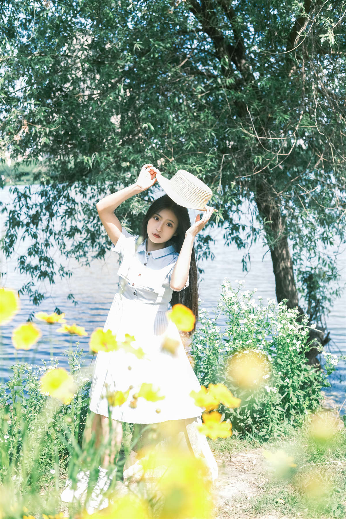 YITUYU艺图语 2024.07.22 夏天裙摆金鸡菊 木柚柚插图1