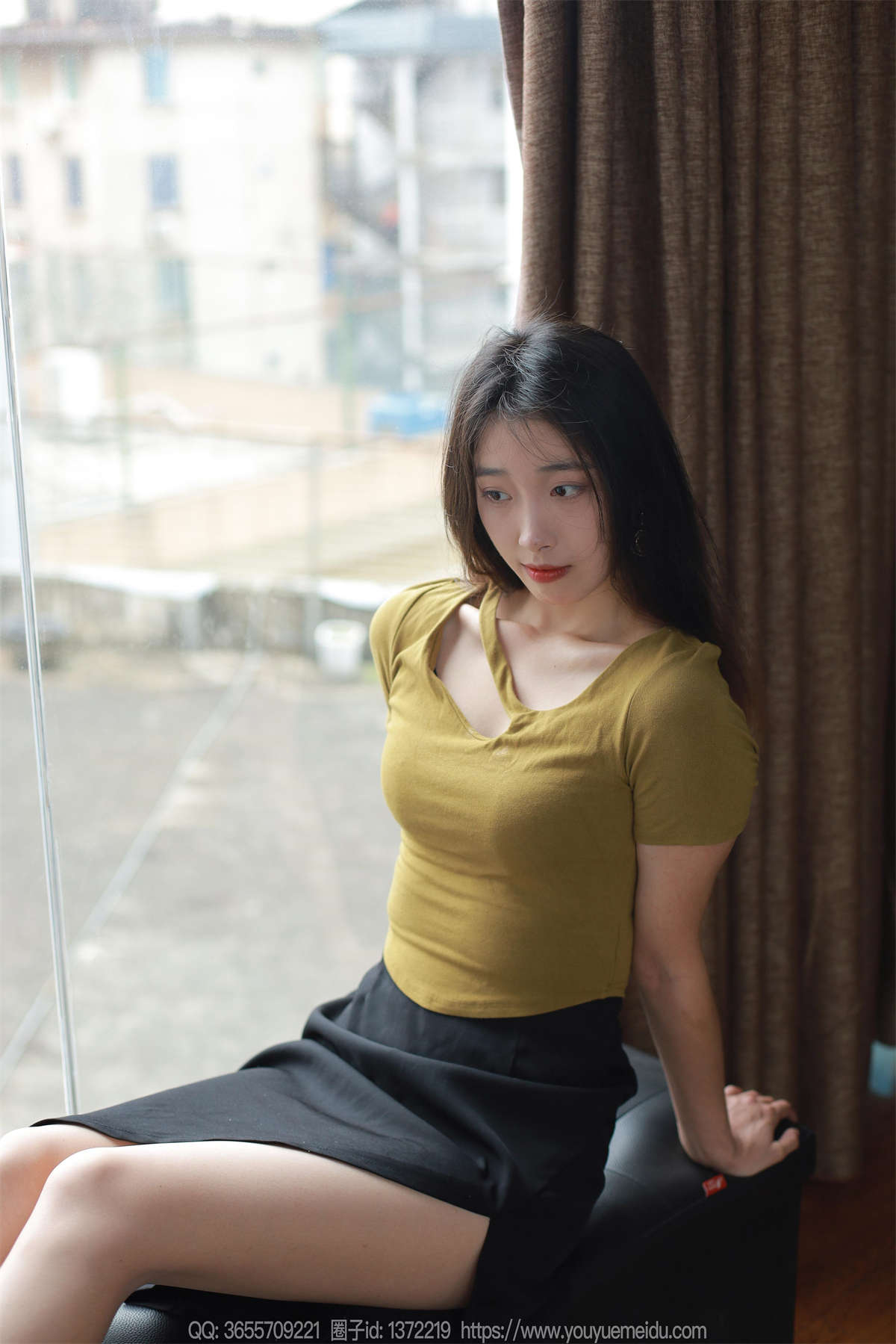 图片[2]-IESS异思趣向 2024.04.04 丝享家1707：小九 高叉长裙-日更街拍