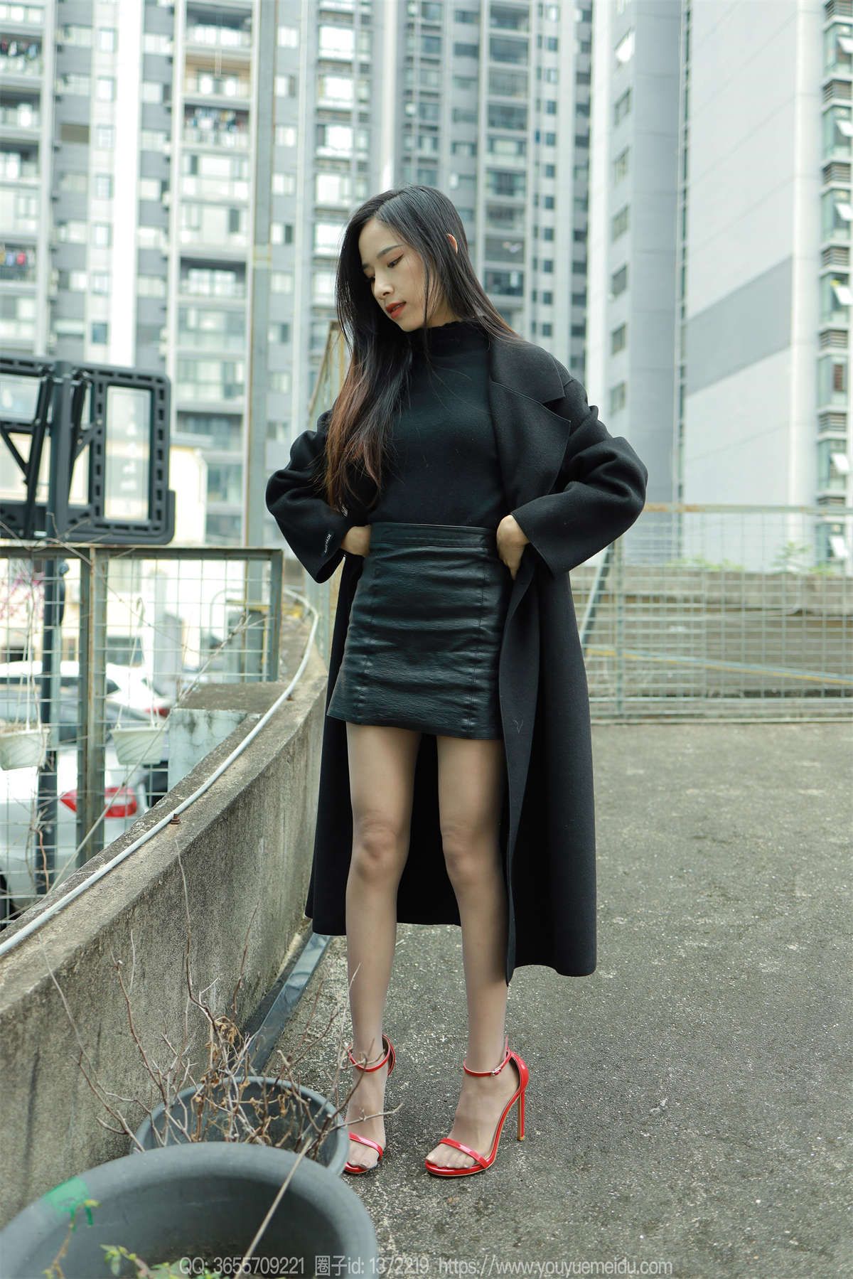 图片[2]-IESS异思趣向 2023.12.06 丝享家1604：美子 黑衣园丁-日更街拍