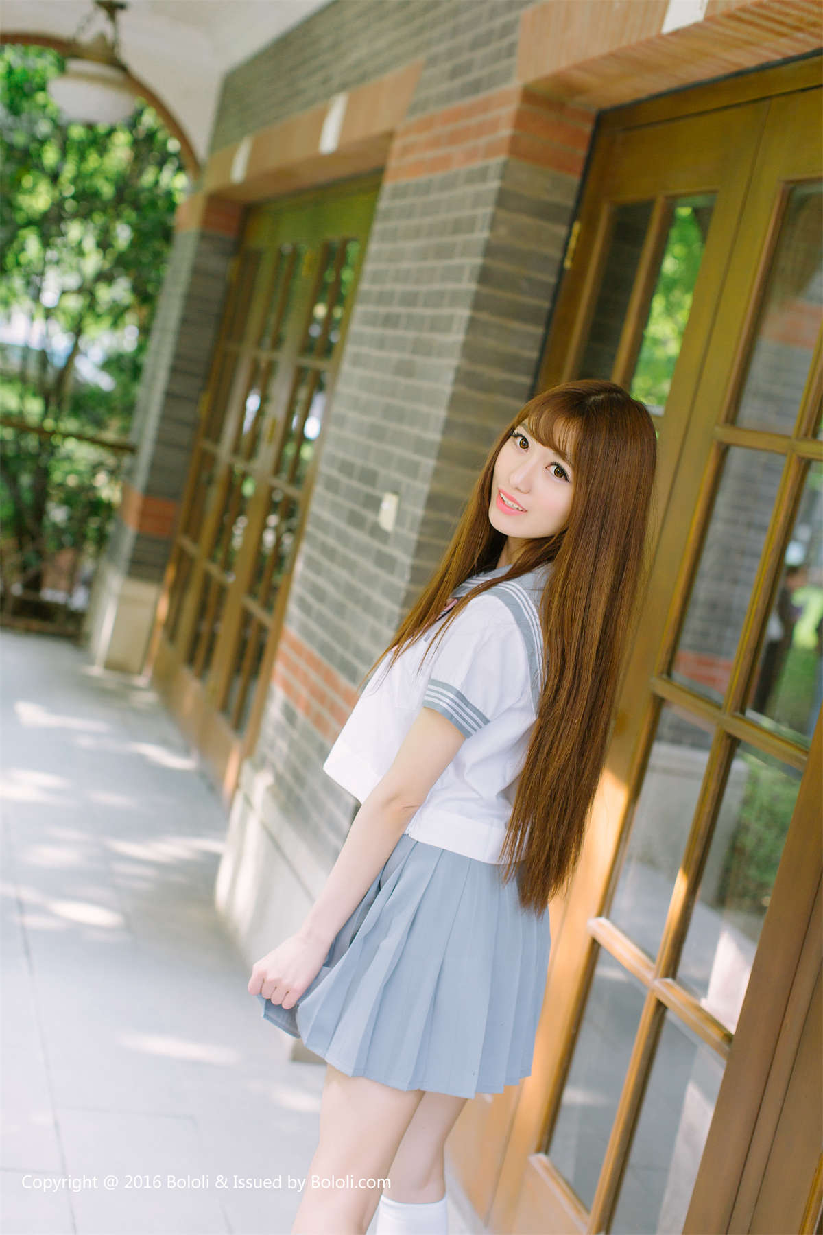 图片[2]-Kimoe激萌文化 KIM015 赵奶莹 奶莹小花园-日更街拍