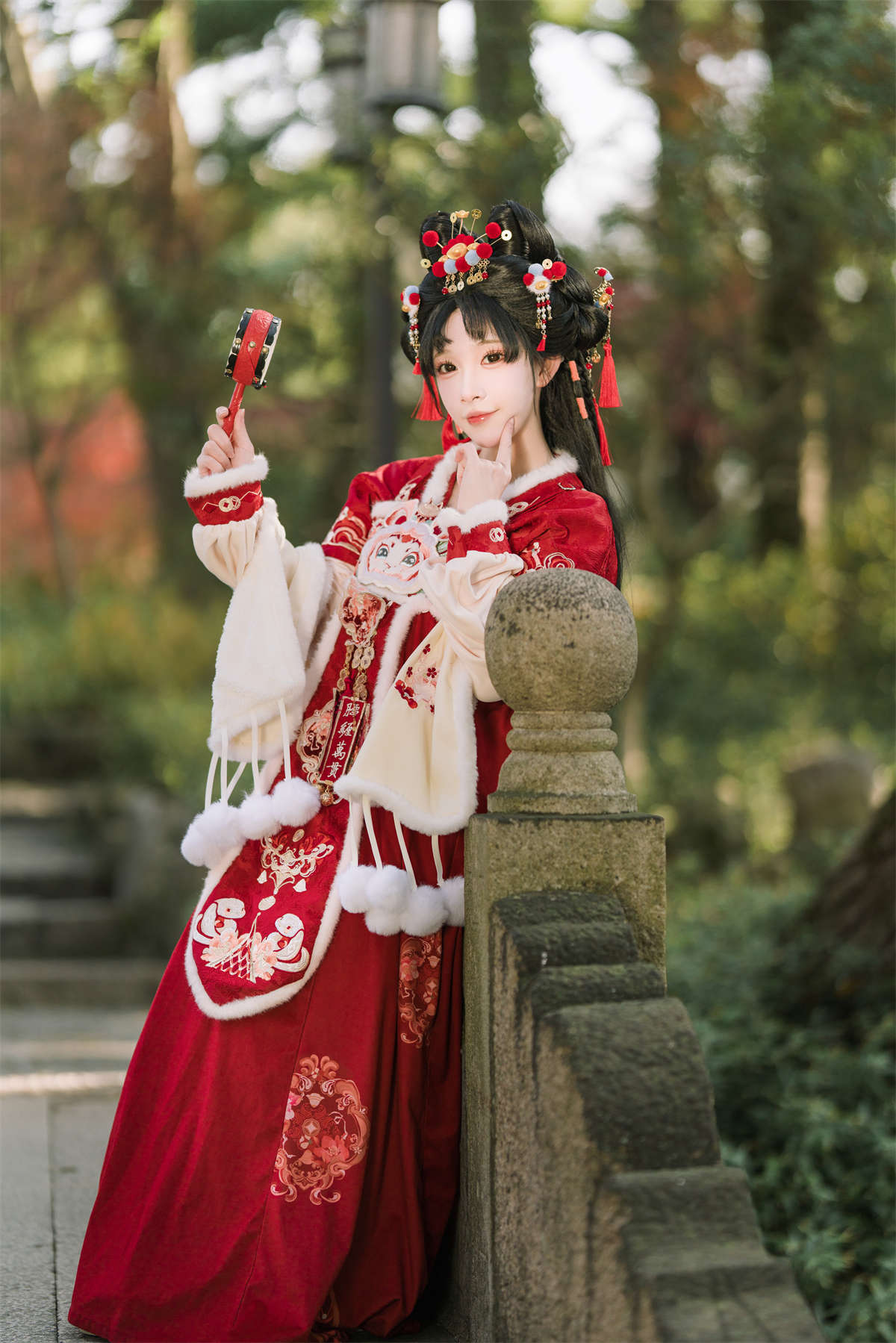 YITUYU艺图语 2025.01.31 红红火火迎新年 一只小羊插图1