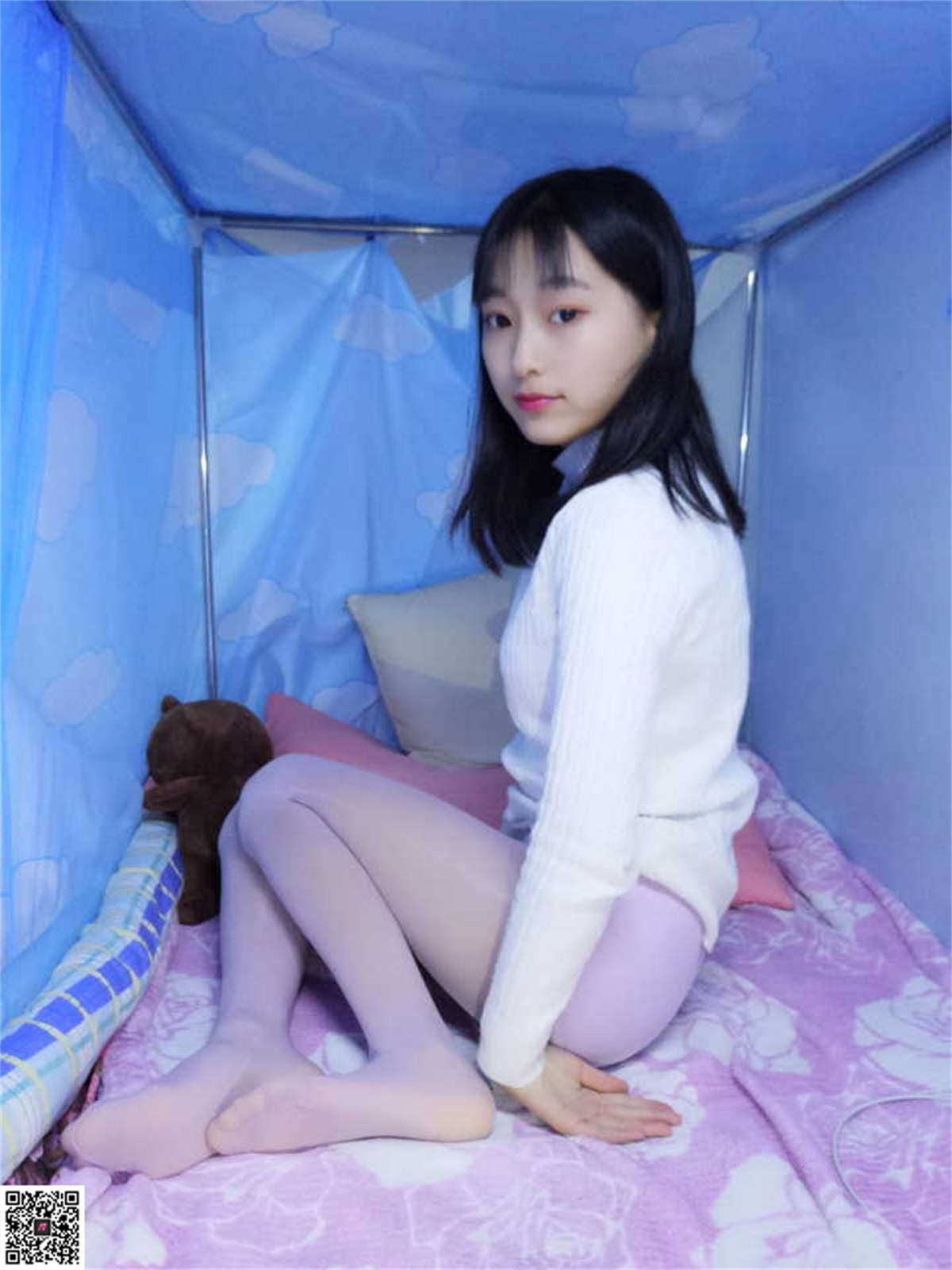 图片[2]-纳丝摄影No.230 学妹丝袜秀-日更街拍