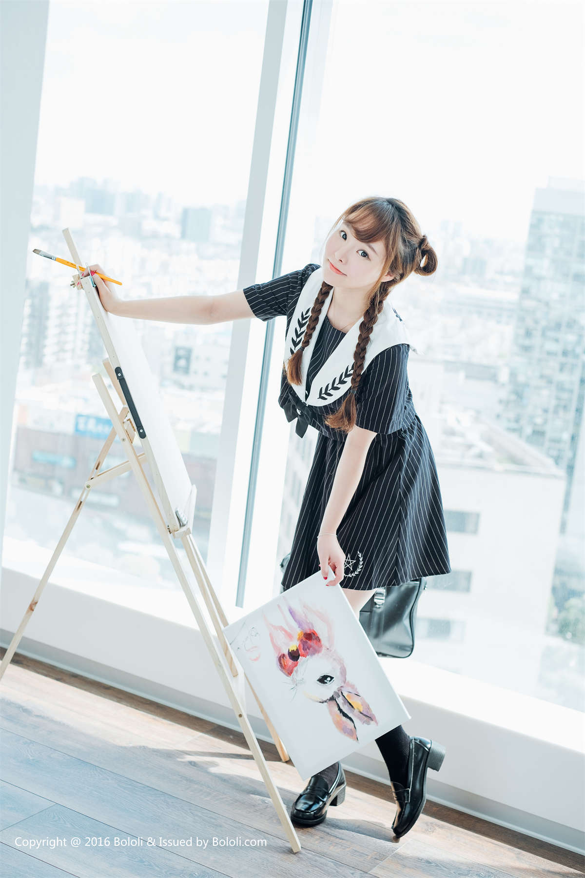 图片[2]-Kimoe激萌文化 KIM017 七宝的每日一画-日更街拍