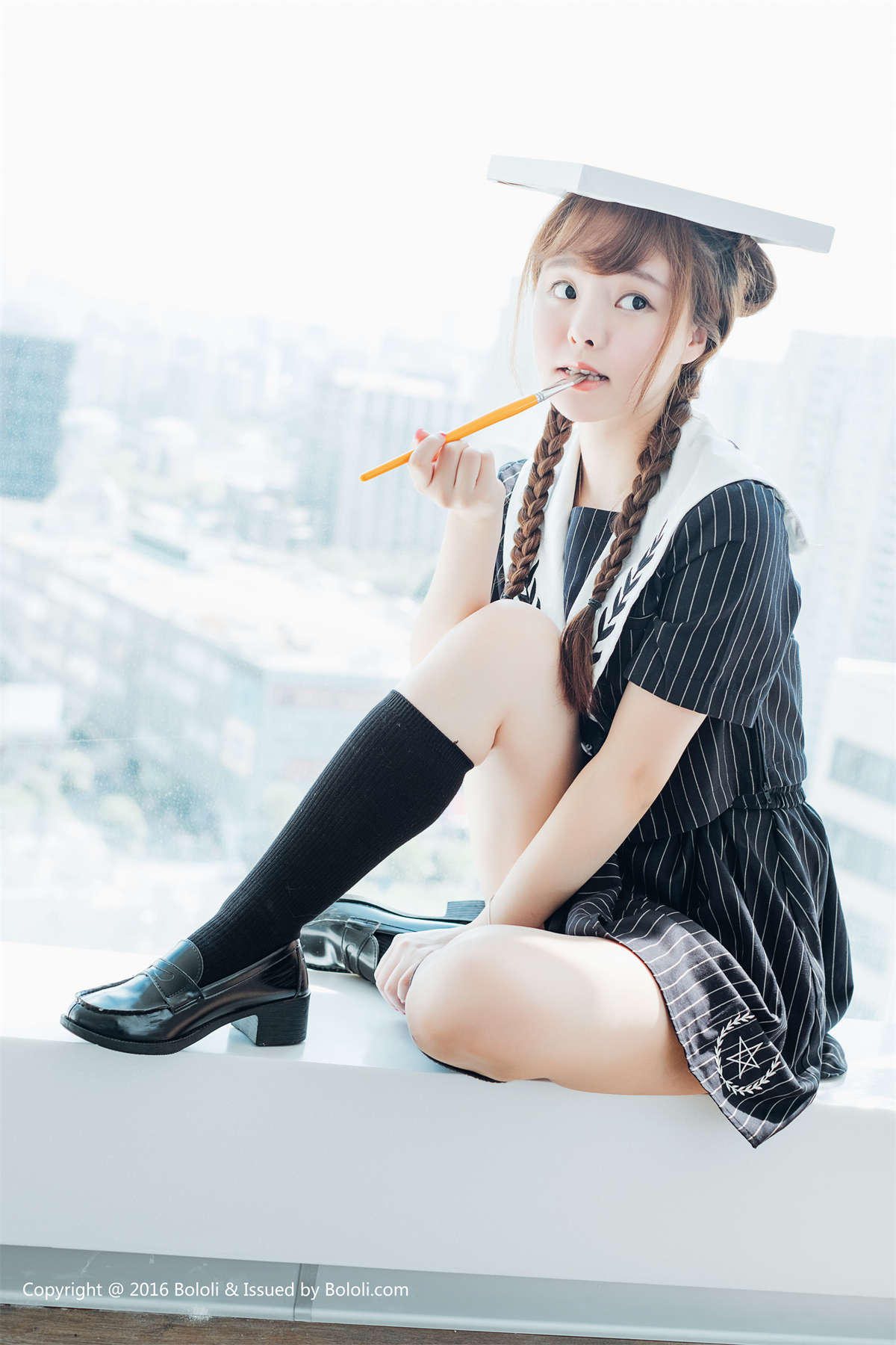 Kimoe激萌文化 KIM017 七宝的每日一画-日更街拍