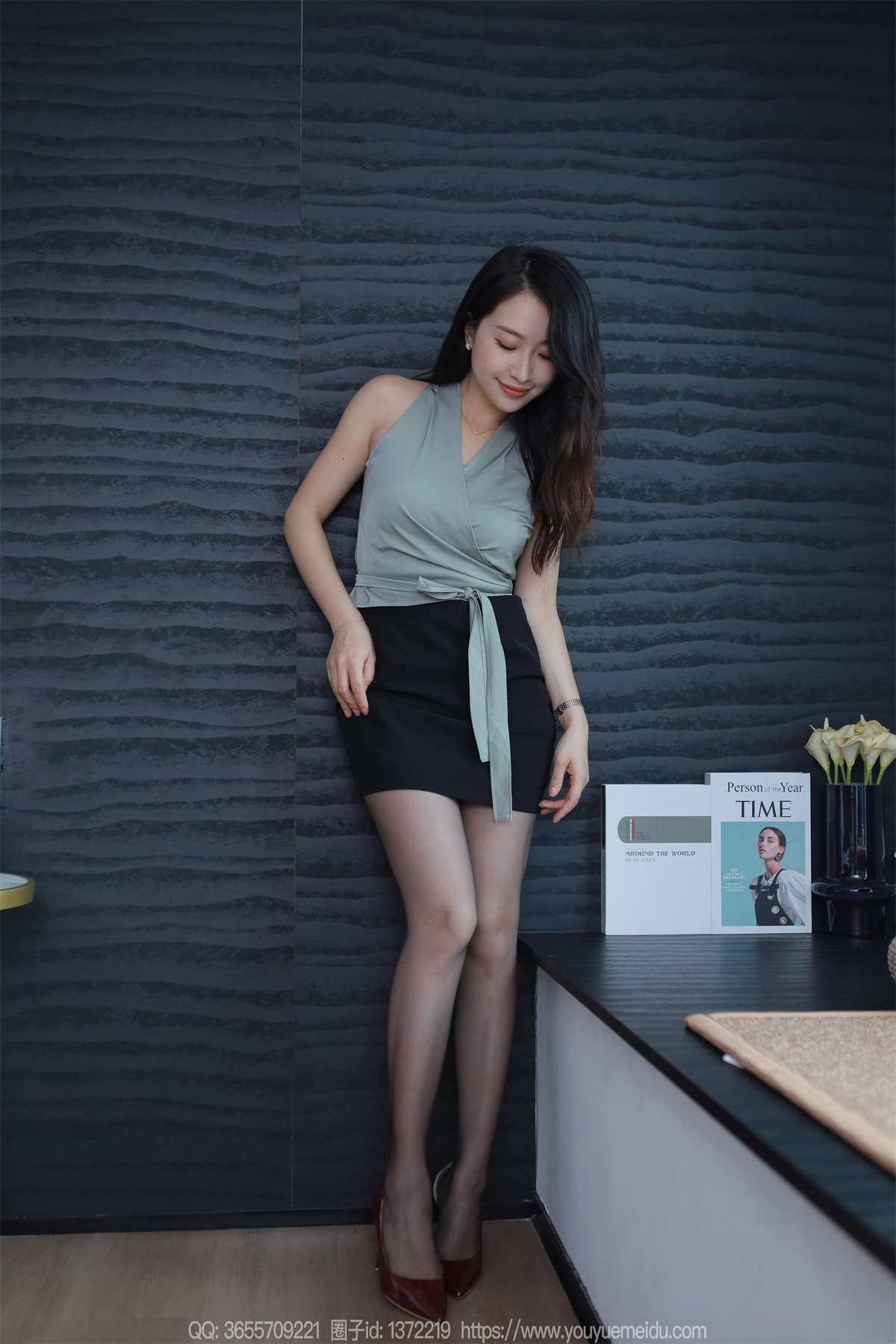 图片[2]-IESS异思趣向 2024.04.19 丝享家1720：小婕 嘿丝秘书-日更街拍