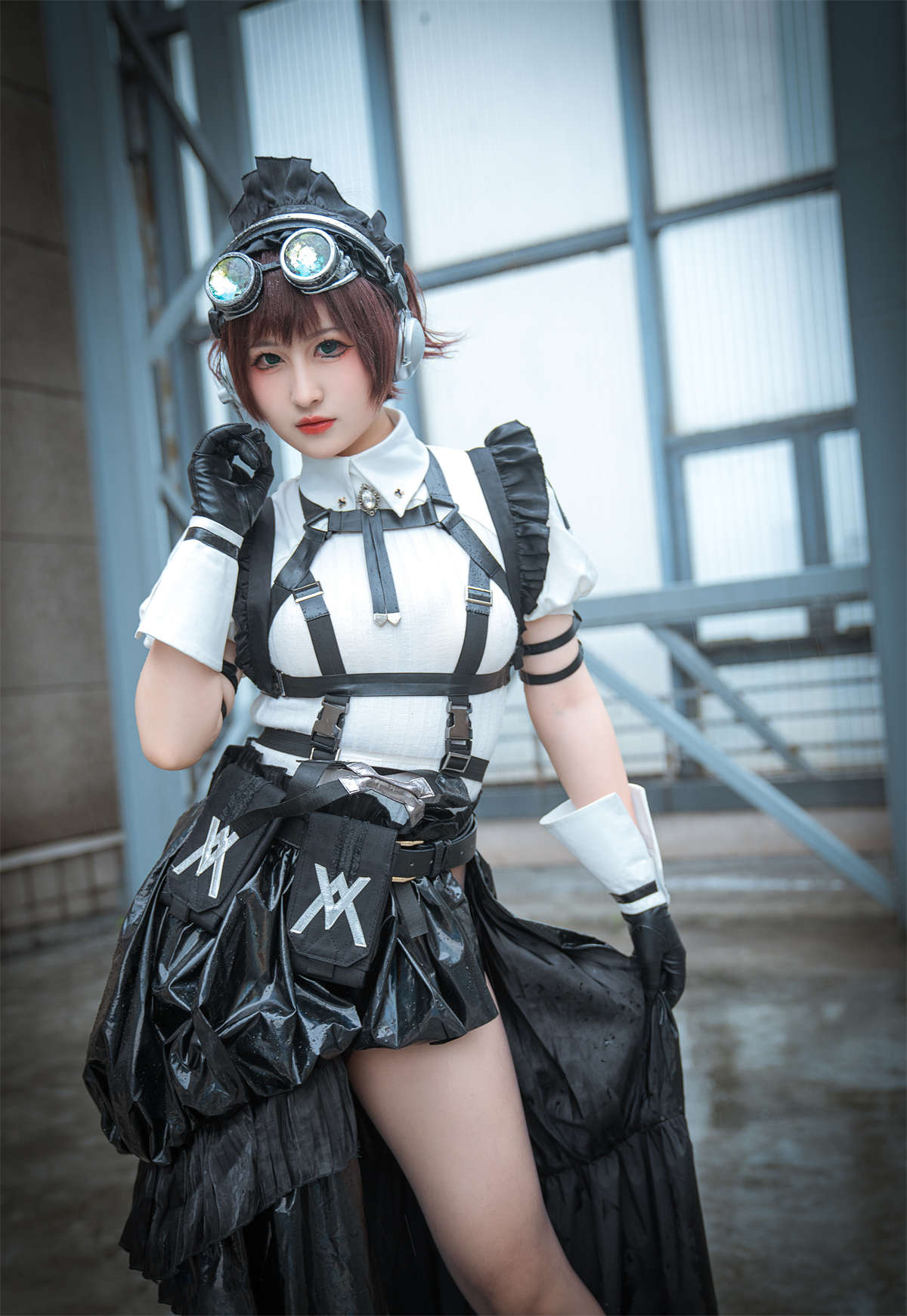 图片[2]-喵喵的喵吖 战斗女仆-日更街拍