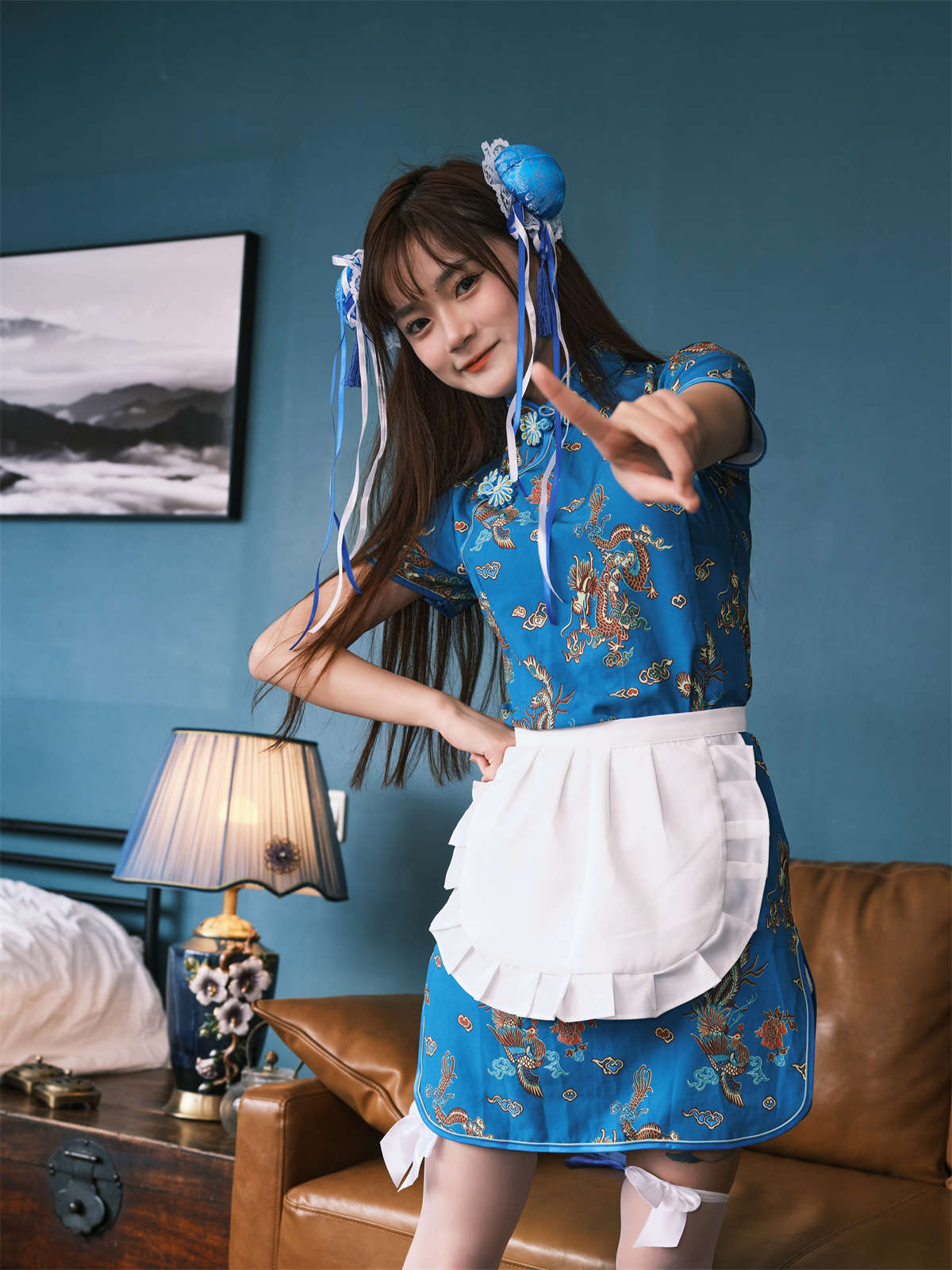 YITUYU艺图语 2025.01.31 中华娘 in the house 小山早见-日更街拍