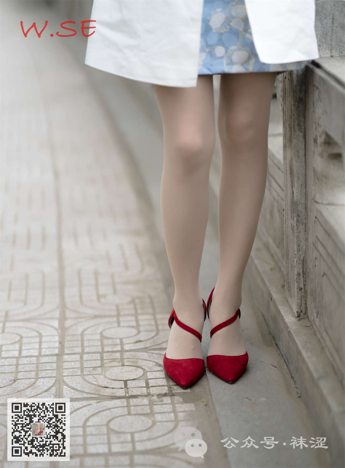 图片[2]-袜涩写真 VOL.083 2017.4.7日袜涩的第一天-日更街拍