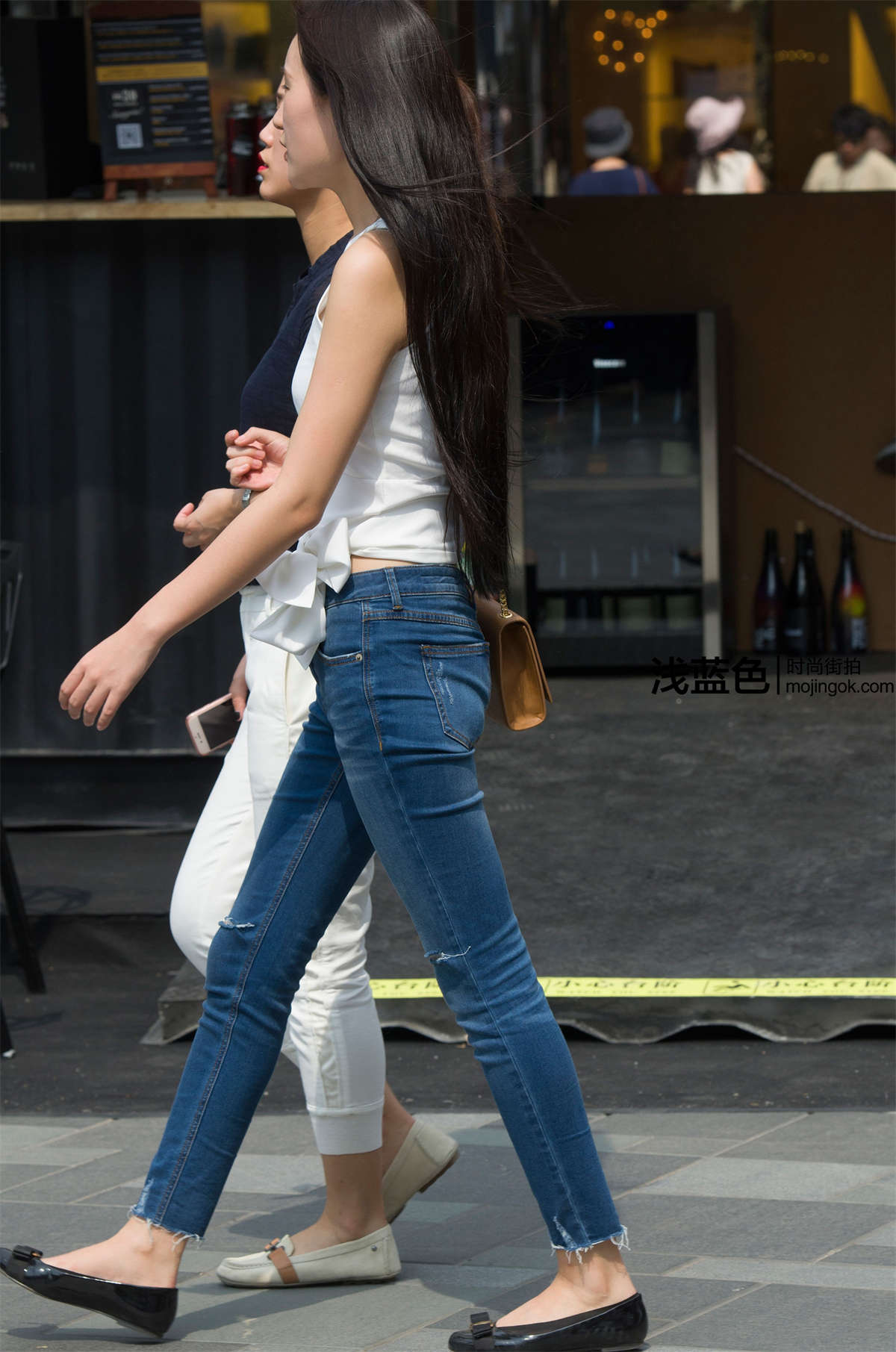 图片[2]-漏脐衫 牛仔裤（17p）-日更街拍