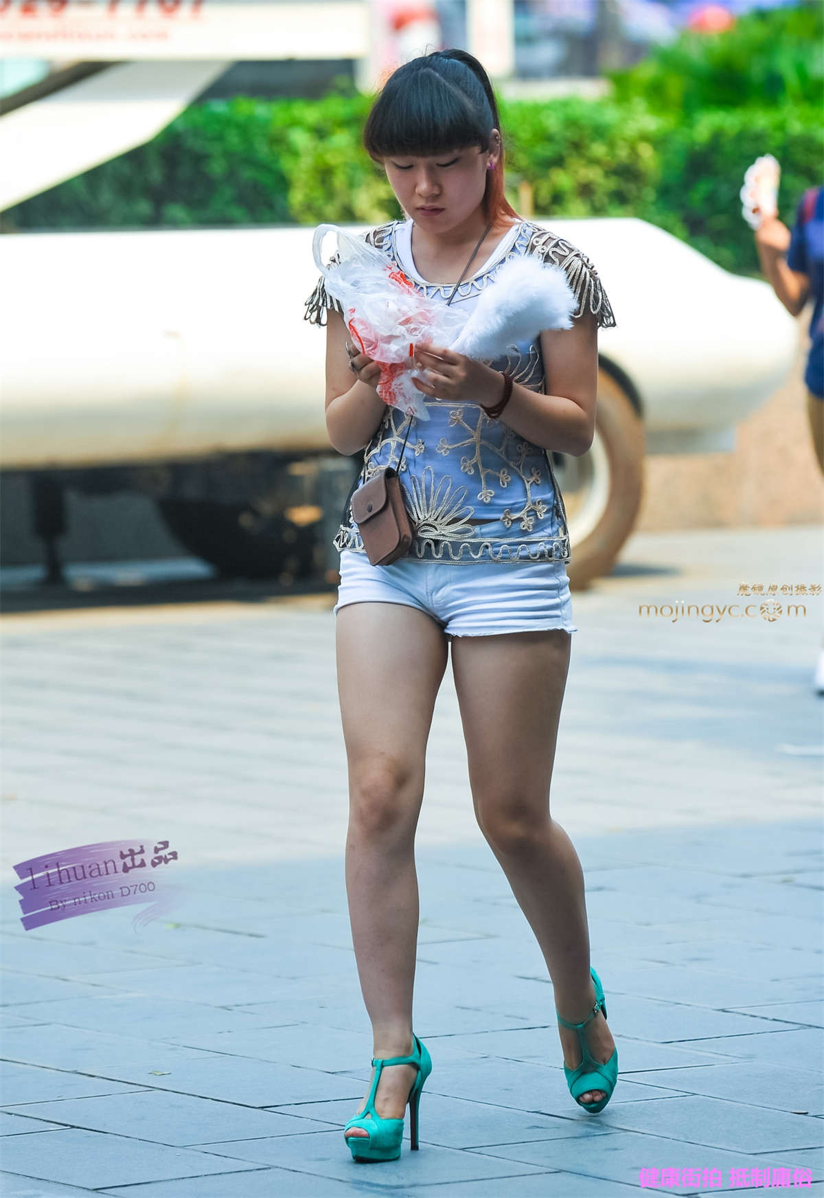 图片[2]-李欢原创-短裤，超丰腴（13P）-日更街拍