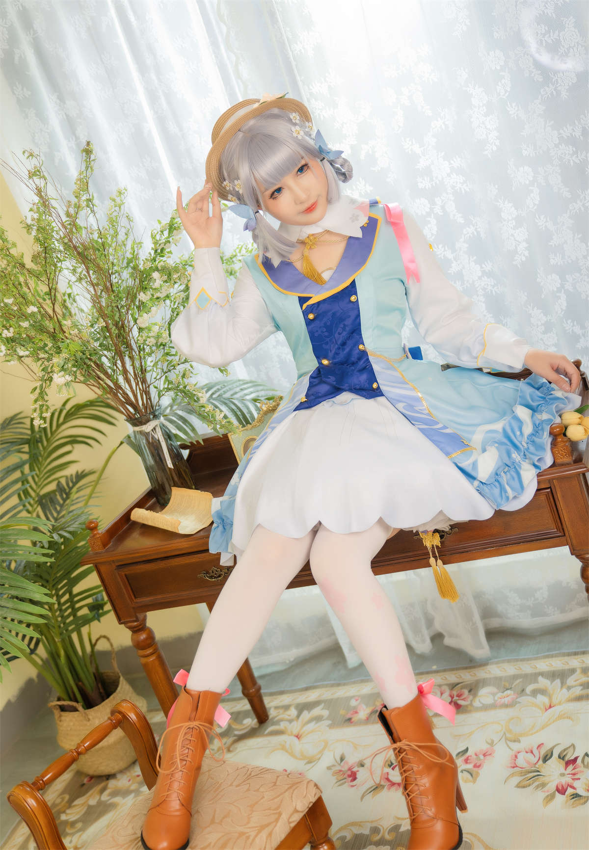 图片[2]-喵喵的喵吖 神里绫华-日更街拍