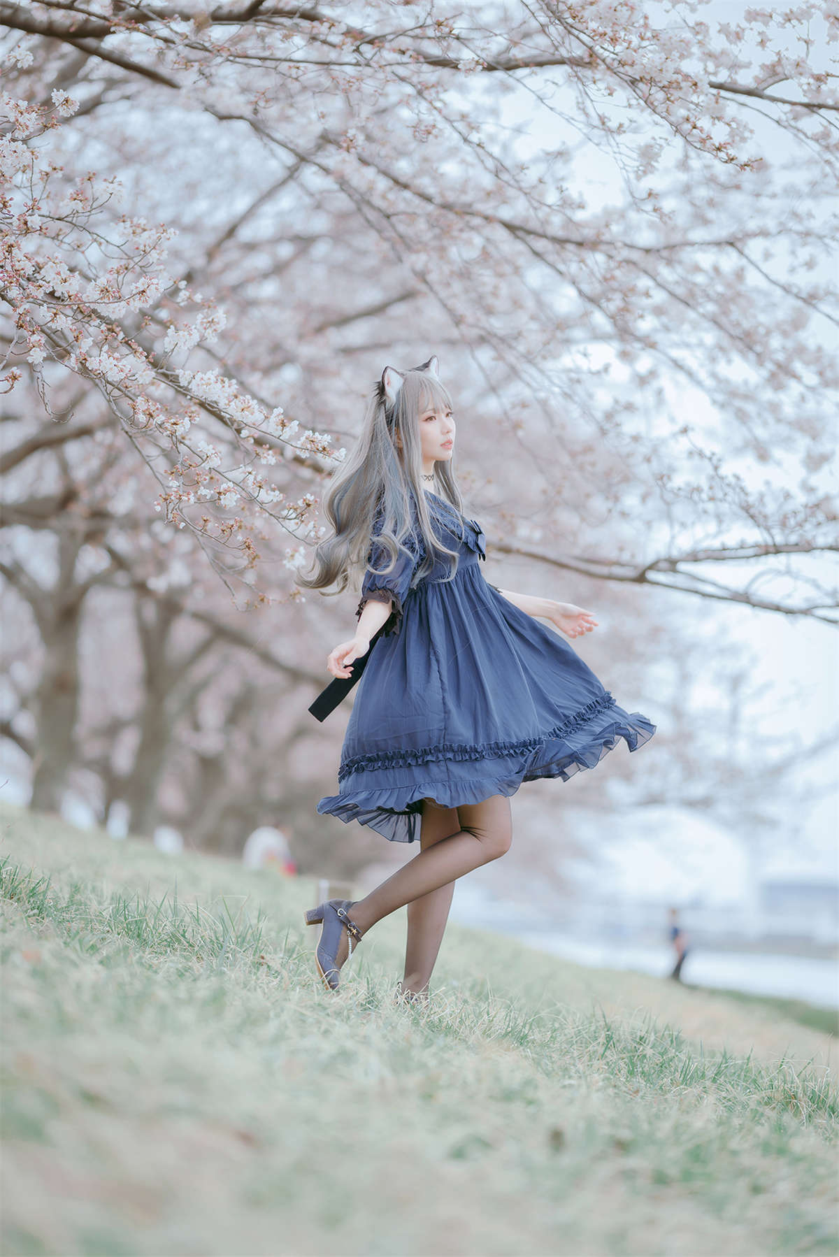 Ely_eee(ElyEE子) Sakura-日更街拍
