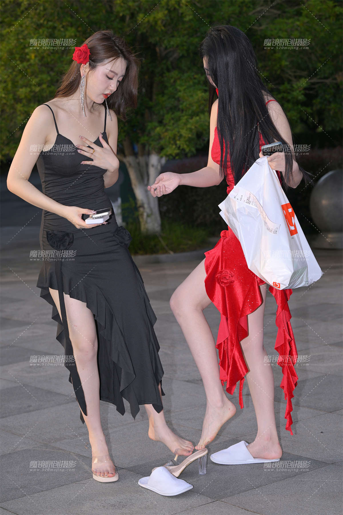 图片[2]-姐妹花-日更街拍