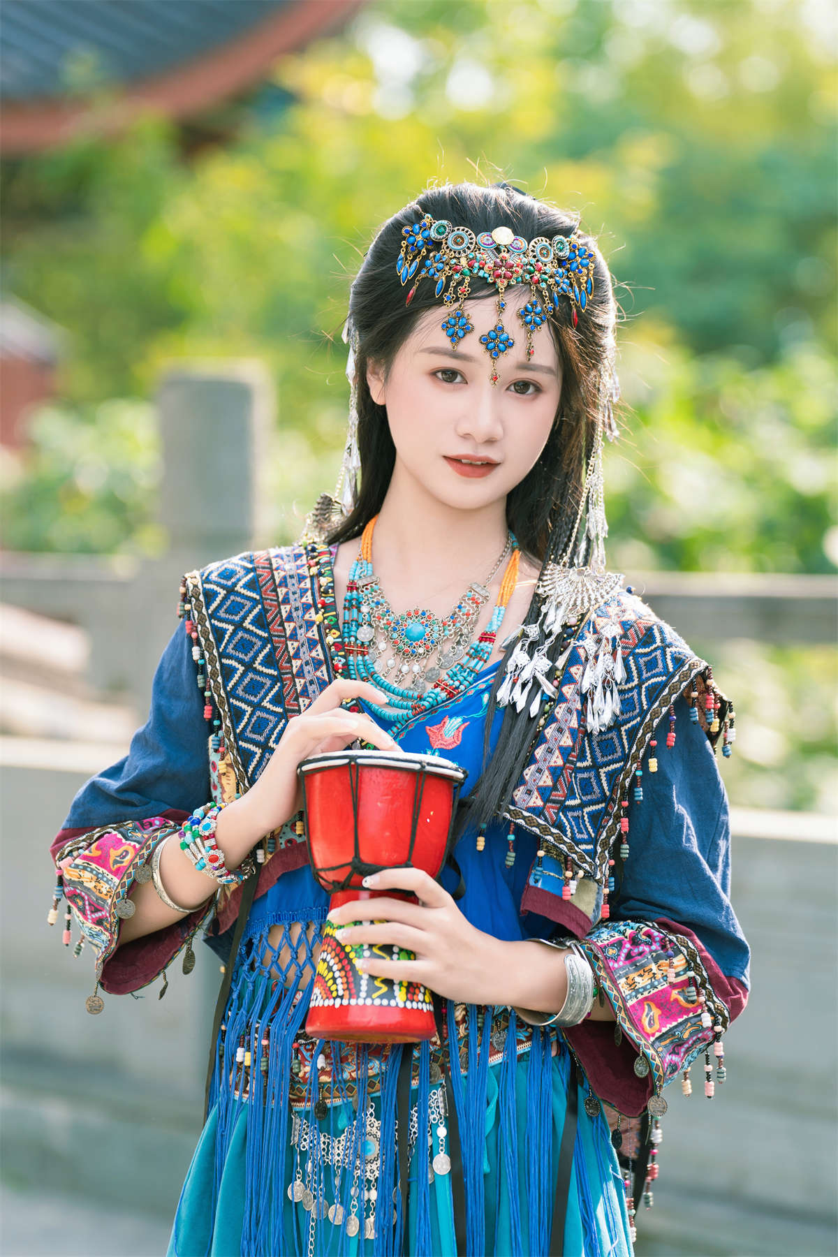 YITUYU艺图语 2024.09.18 永远热爱民族风 橙子舒插图1