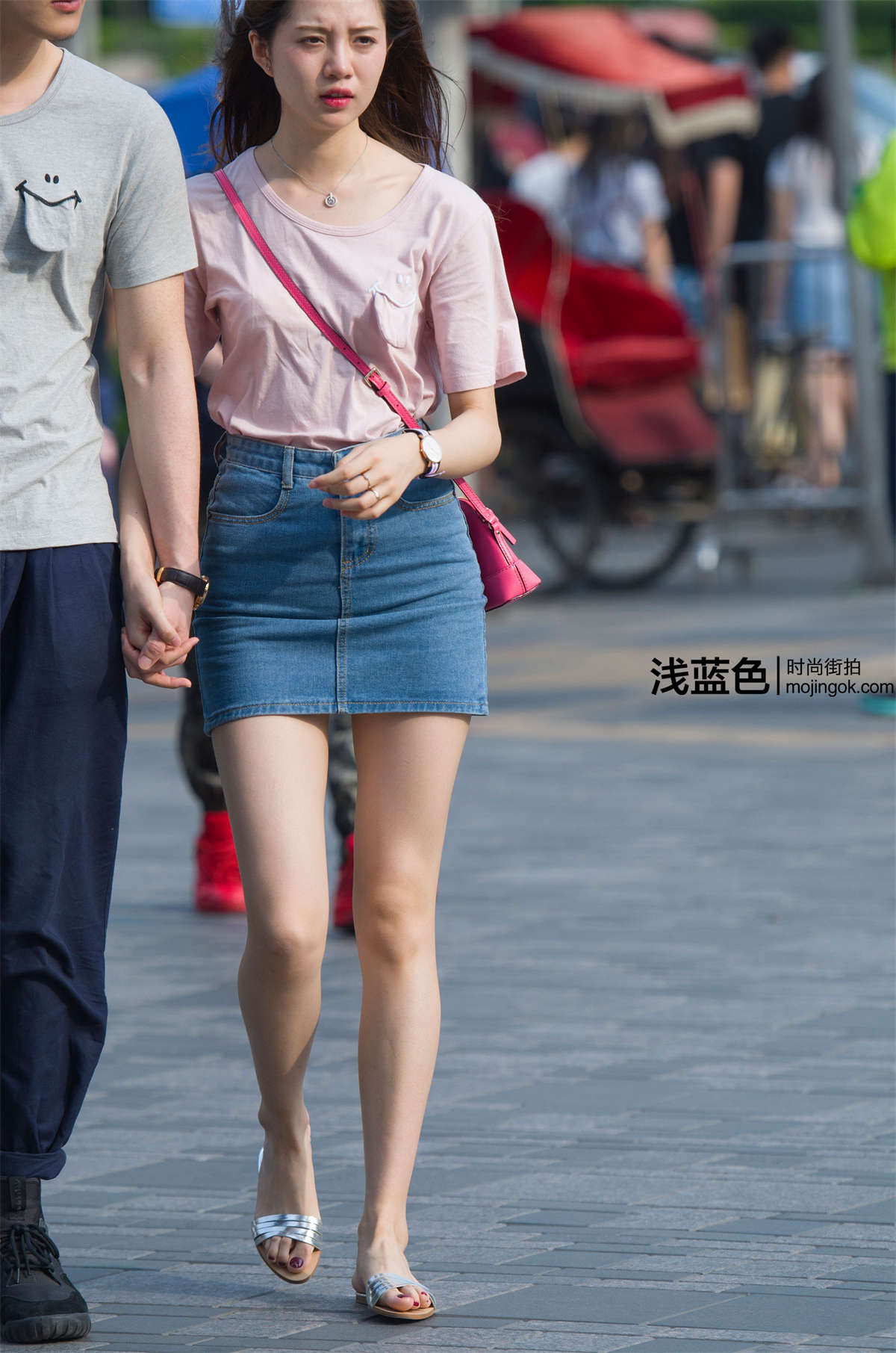 图片[2]-牛仔短裙（15p）-日更街拍