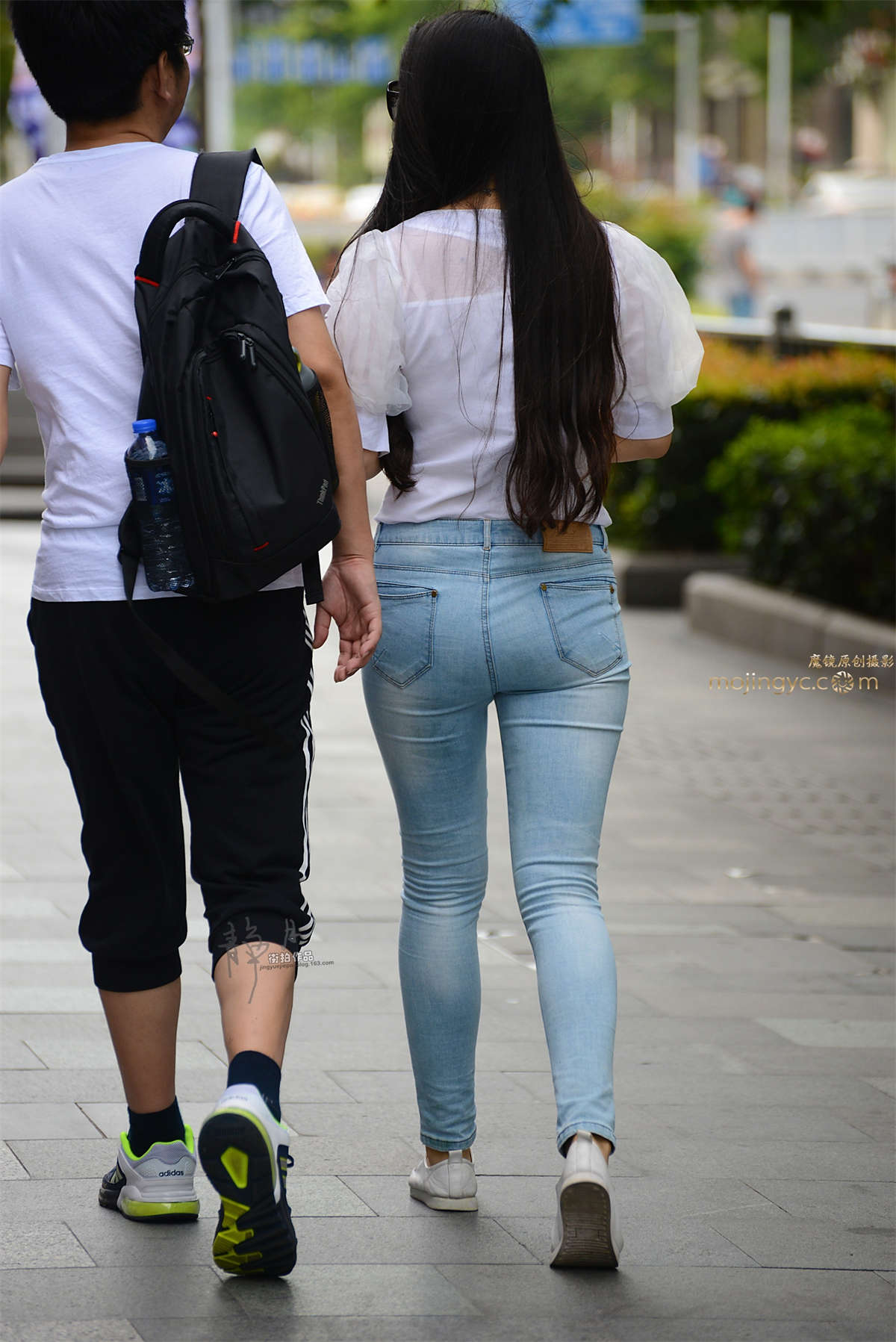 【静月街拍】丰牛妹子-（12P）-日更街拍