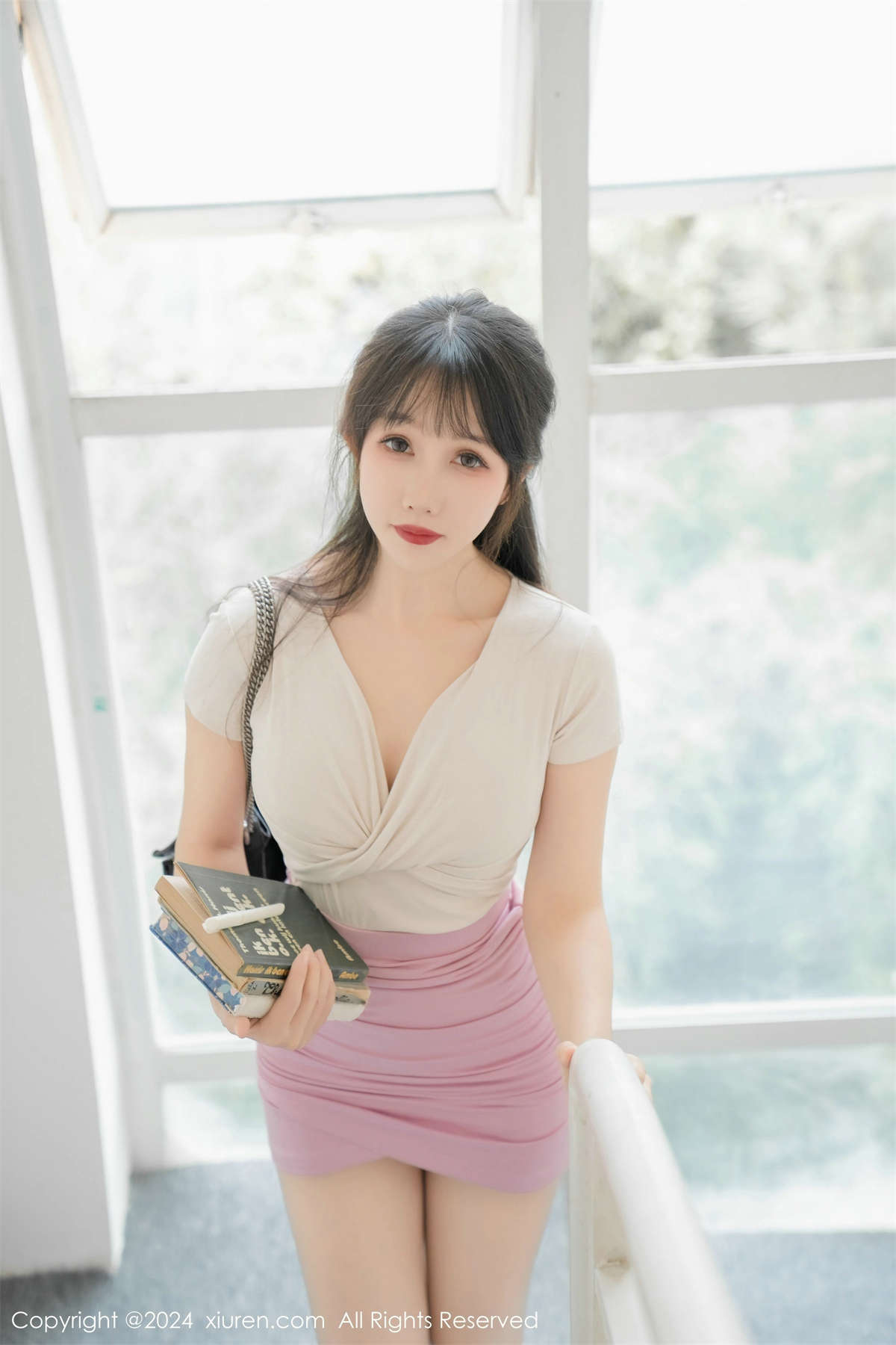 图片[2]-Xiuren秀人网 2024.02.20 No.8112 波巧酱-日更街拍