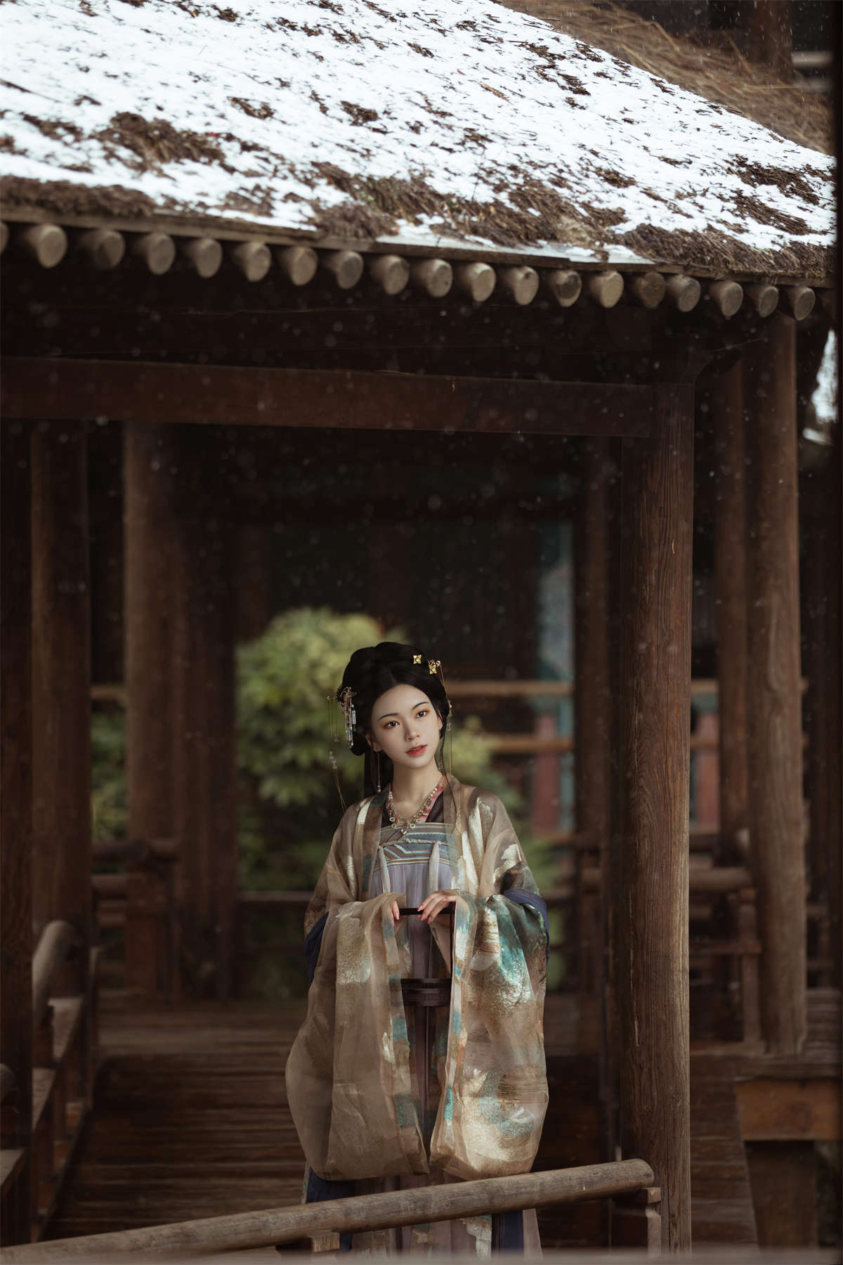 YITUYU艺图语 2021.08.13 长安初雪 薄荷-日更街拍