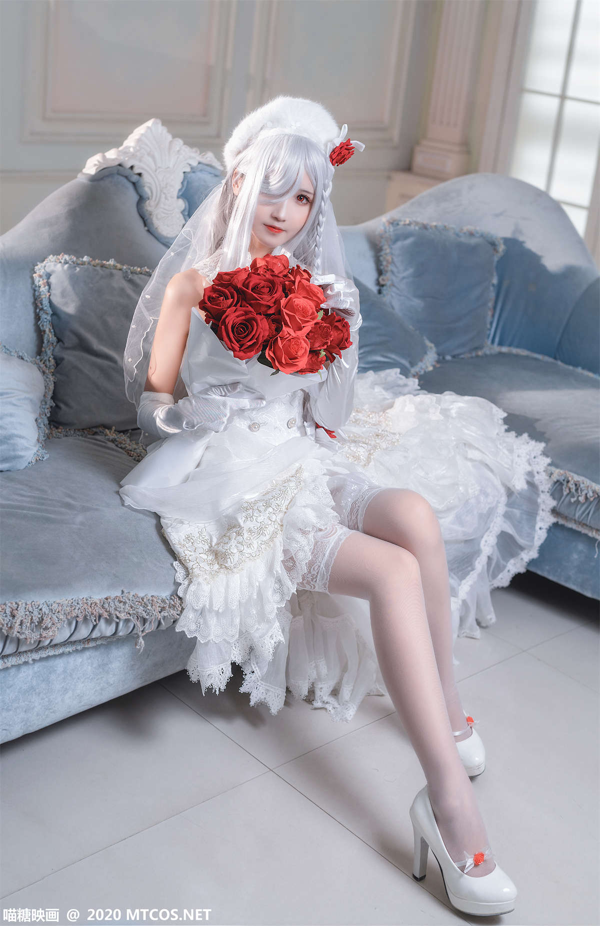 图片[2]-喵糖映画 VOL.284 花嫁-日更街拍