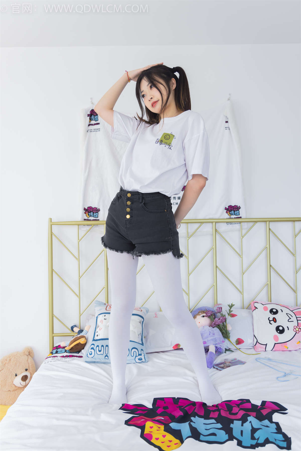 图片[2]-物恋传媒 NO.1451 挽挽-俏皮双马尾-日更街拍