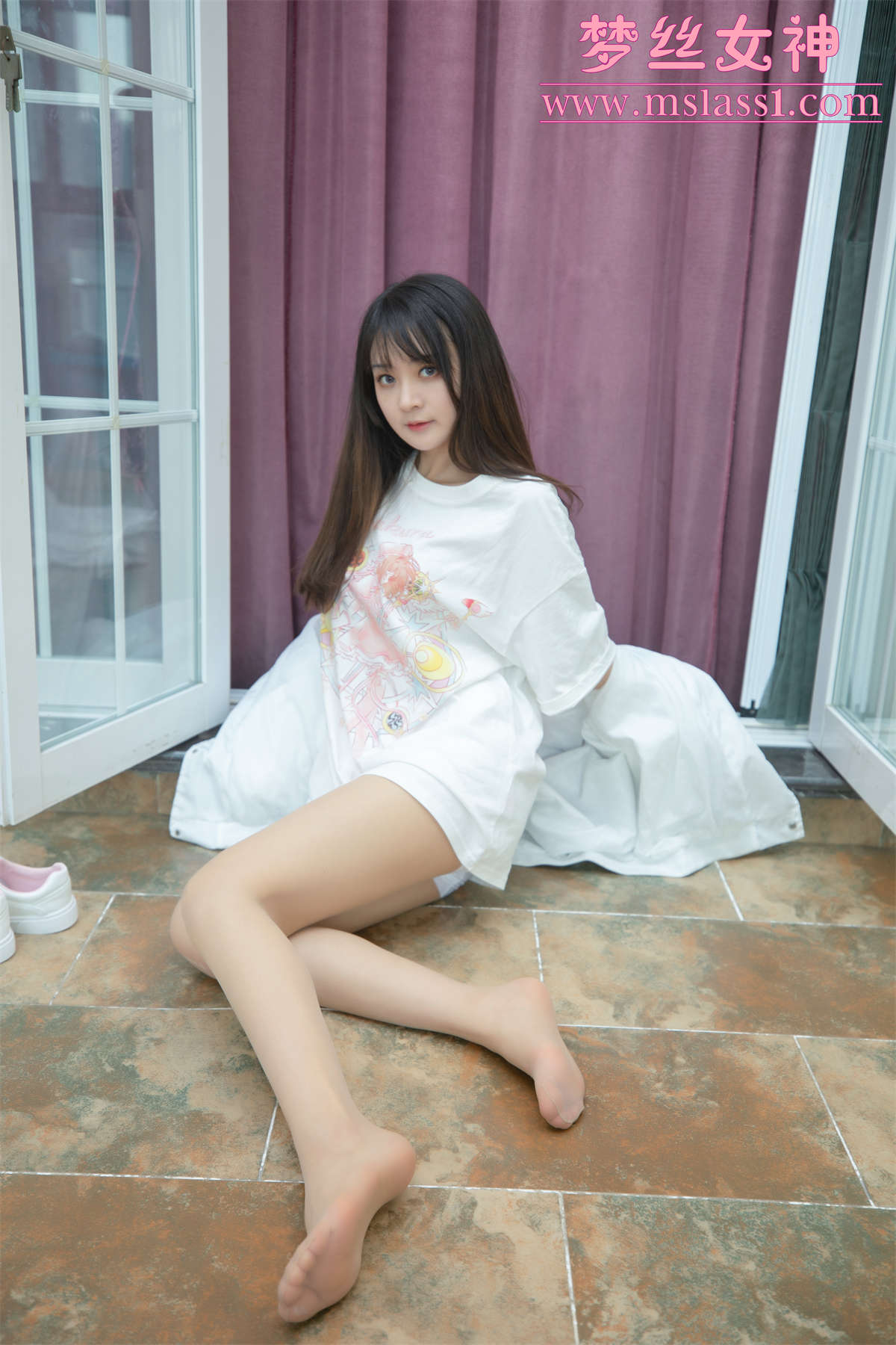 MSLASS梦丝女神 2021.06.20 牛仔裤的超美 郭襄-日更街拍