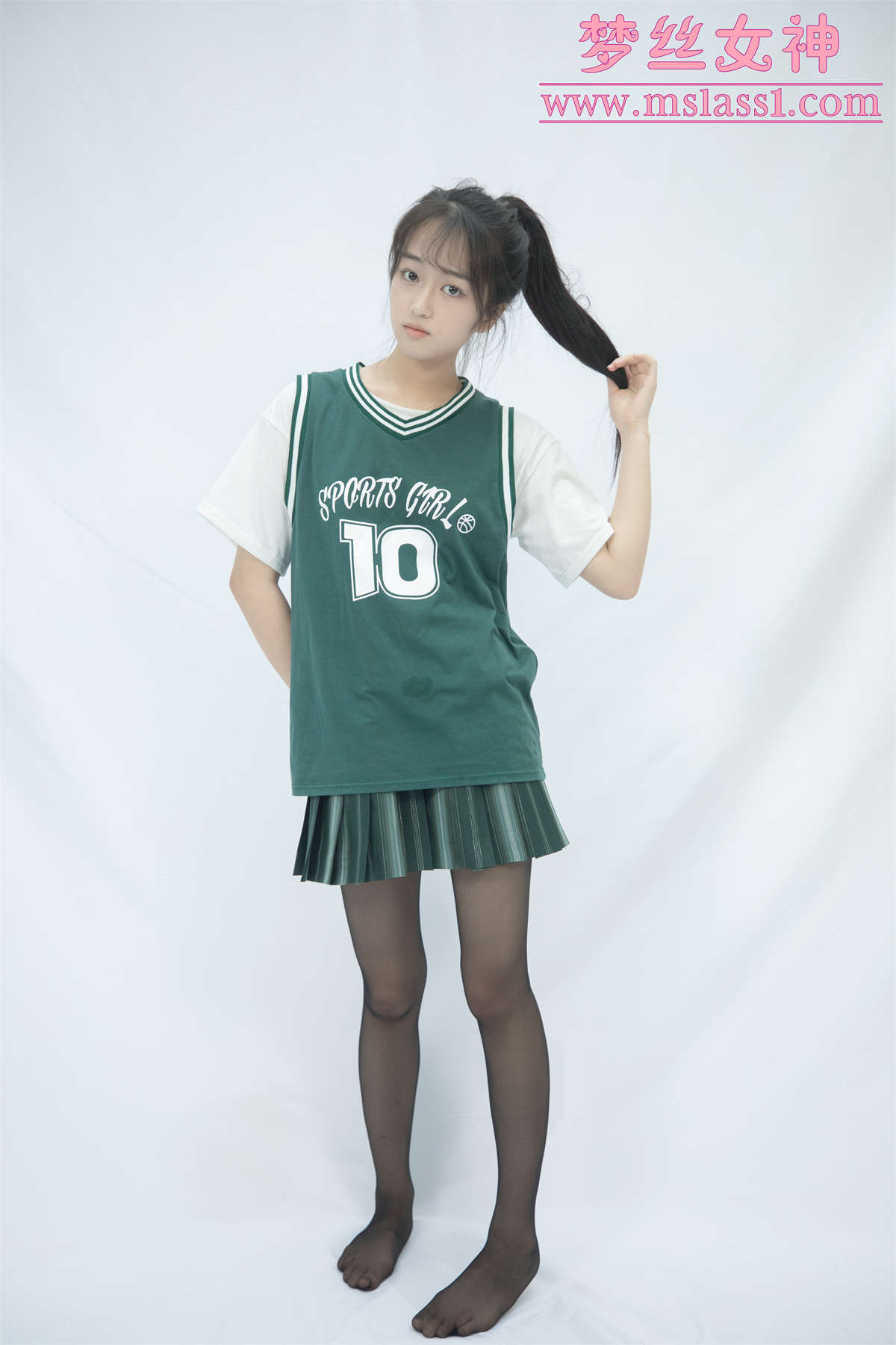 图片[2]-MSLASS梦丝女神 2021.06.21 球衣黑丝 王娇娇-日更街拍