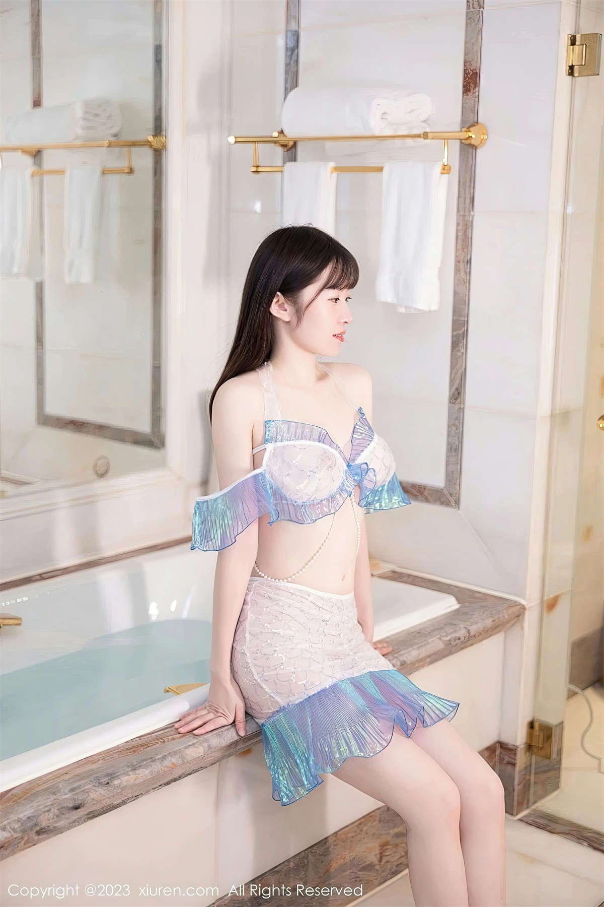 图片[2]-Xiuren秀人网 2023.08.02 No.7173 林悠悠-日更街拍