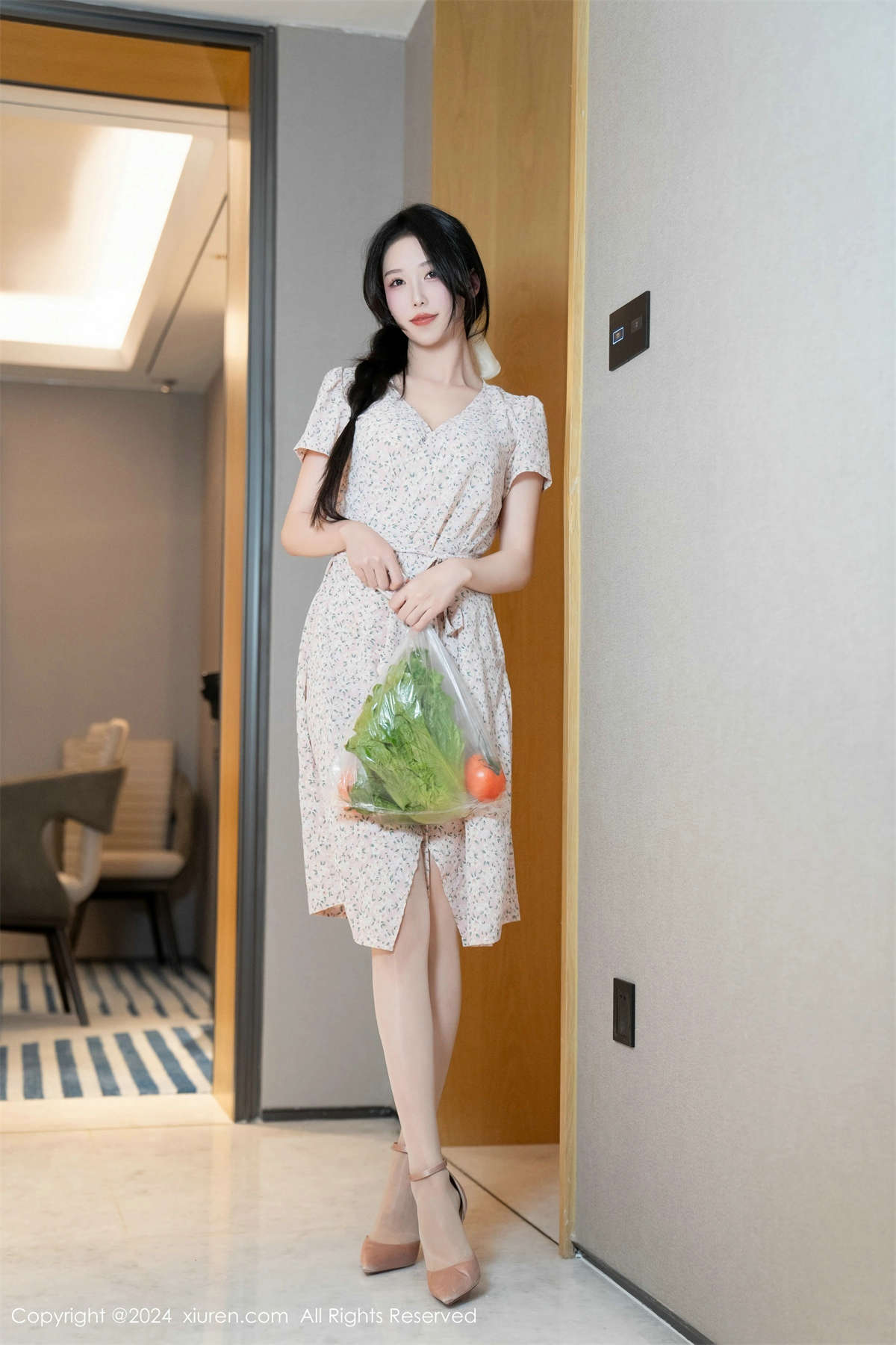 图片[2]-Xiuren秀人网 2024.02.22 No.8130 利世-日更街拍