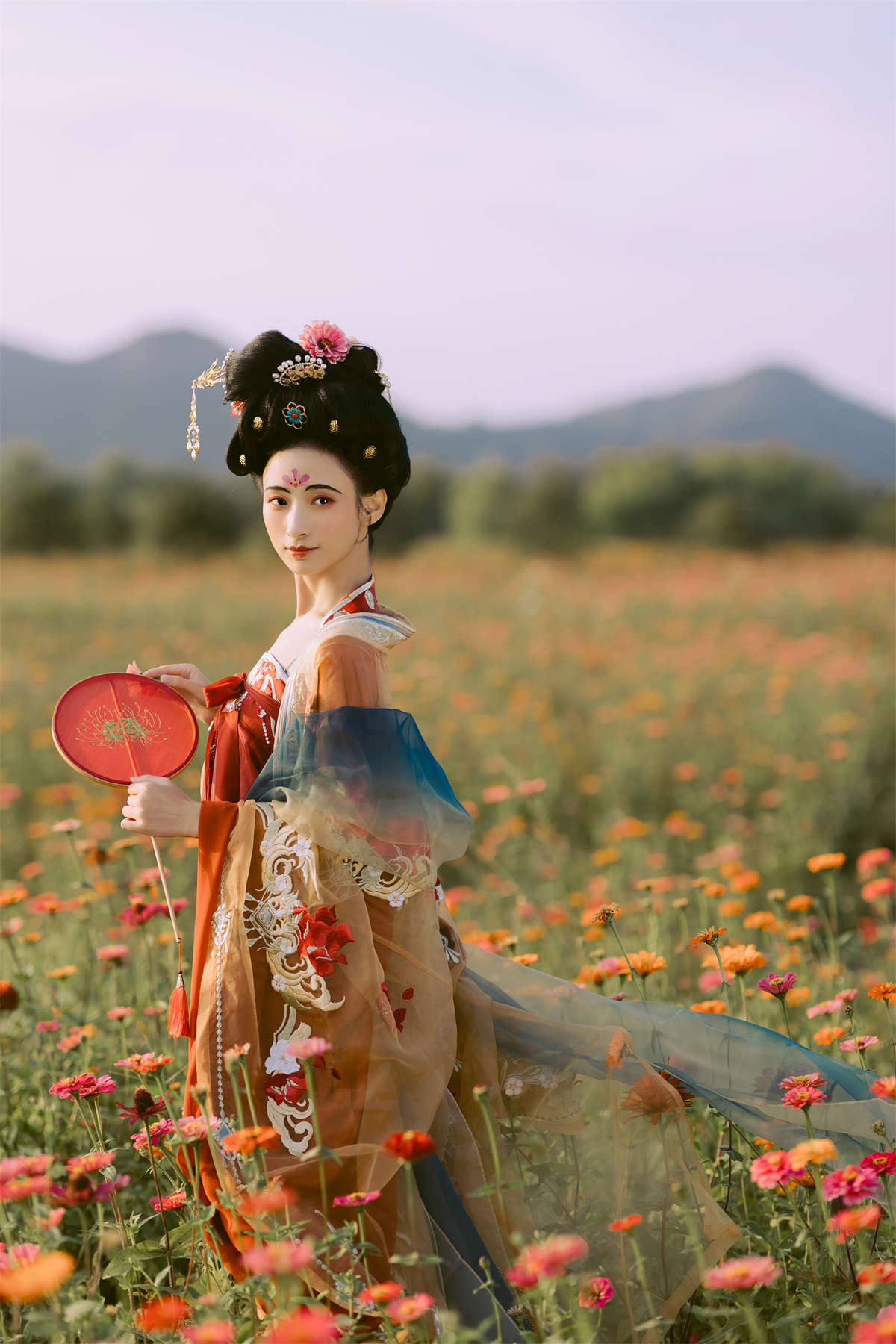 YITUYU艺图语 2023.10.13 花海 眸小妖-日更街拍