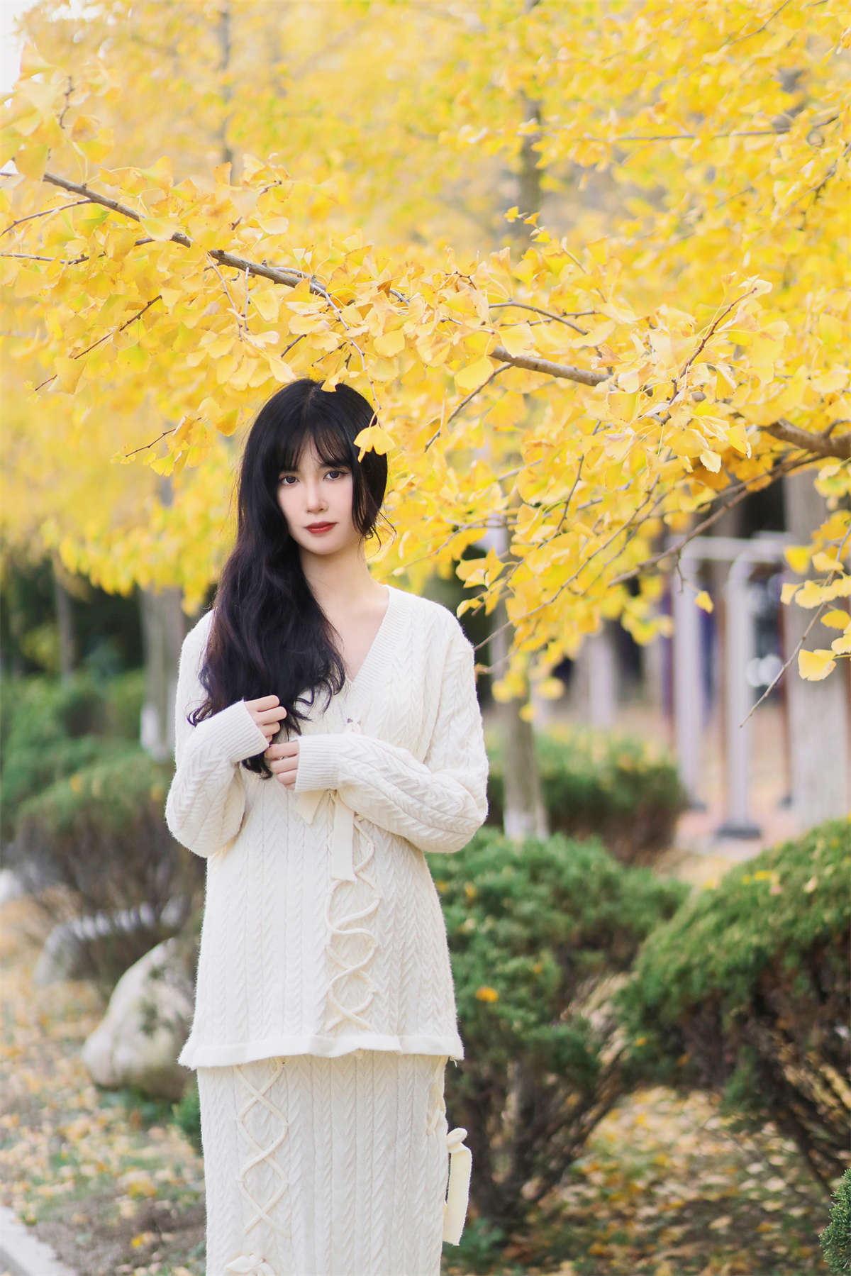 YITUYU艺图语 2022.11.19 怀秋 淺櫻桃奈-日更街拍