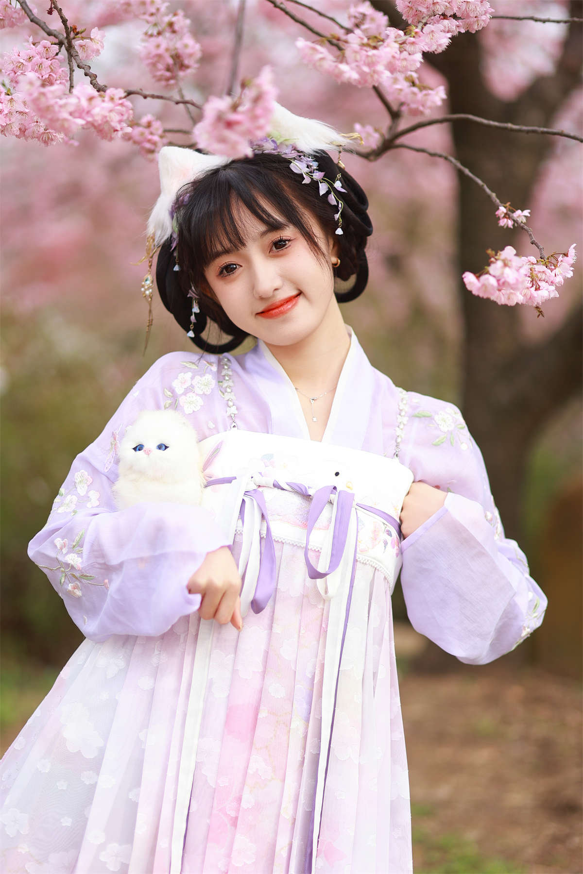 YITUYU艺图语 2023.06.27 猫耳少女 锘锘吃糯米-日更街拍