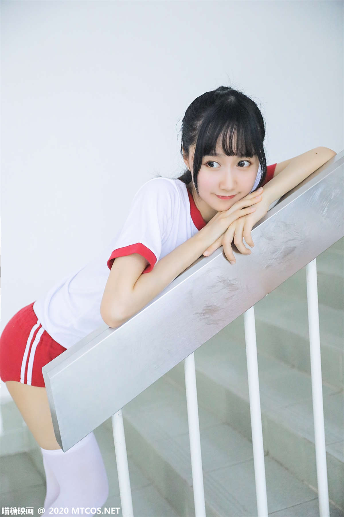 喵糖映画 VOL.294 体操学妹-日更街拍