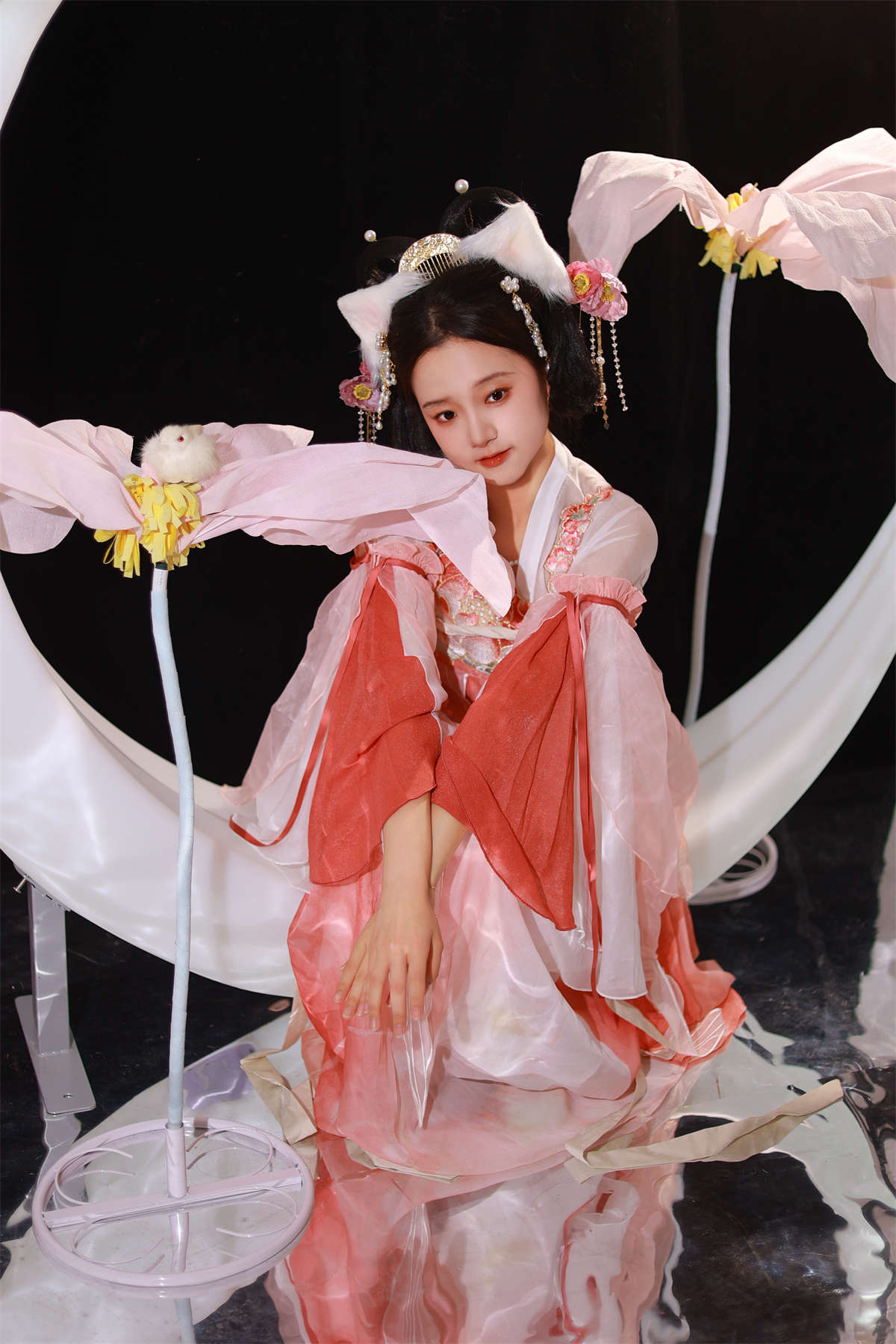 YITUYU艺图语 2023.06.03 小荷花 柚二白白-日更街拍