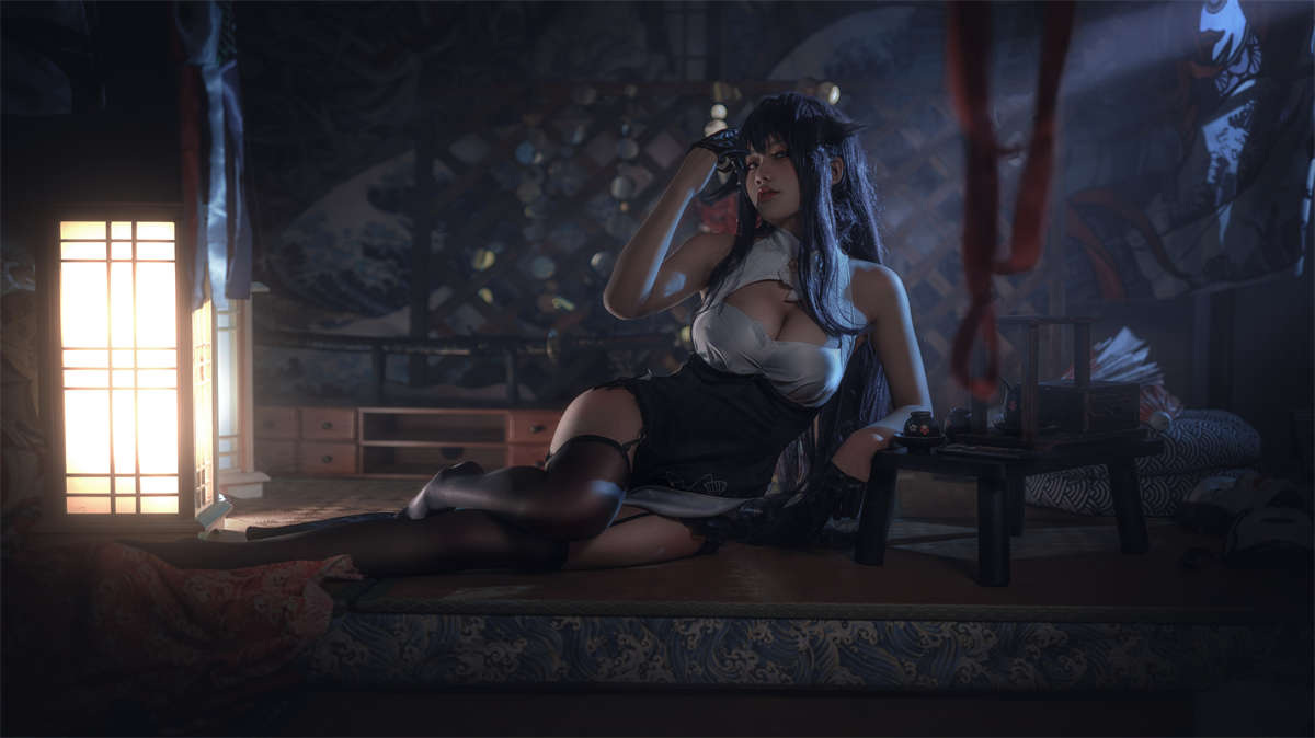 图片[2]-一笑芳香沁No.15 吾妻旗袍-日更街拍