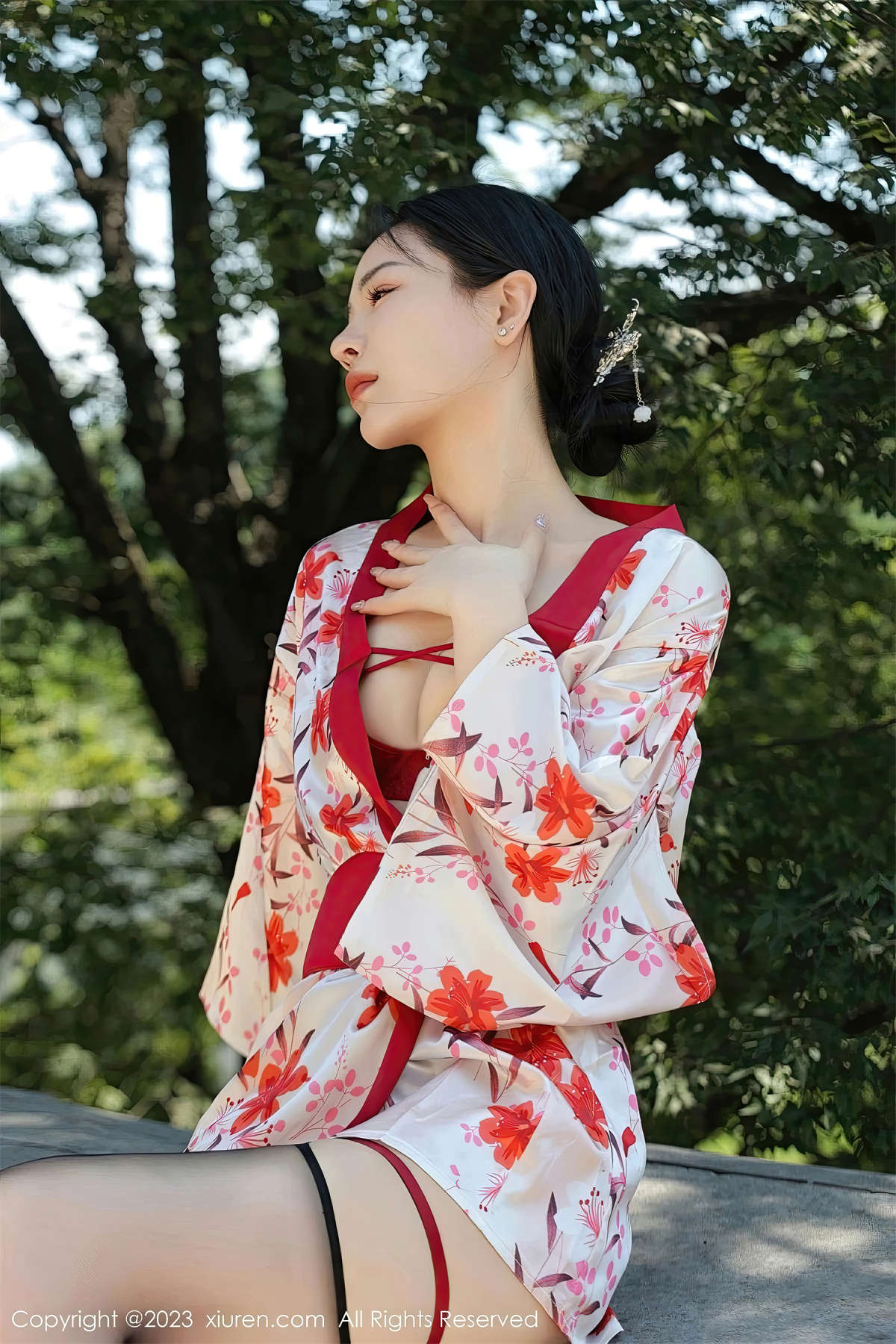 图片[2]-Xiuren秀人网 2023.08.03 No.7177 米粒子-日更街拍