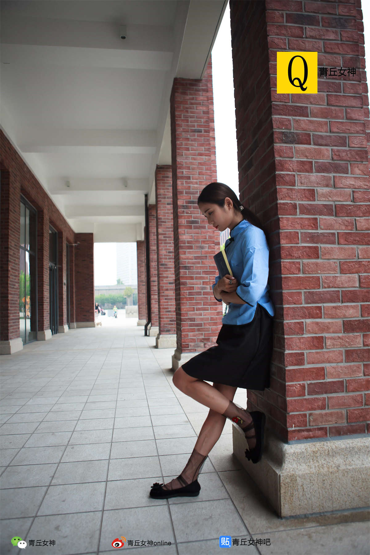 图片[2]-青丘女神 NO.053 2017.10.06 文曦-日更街拍