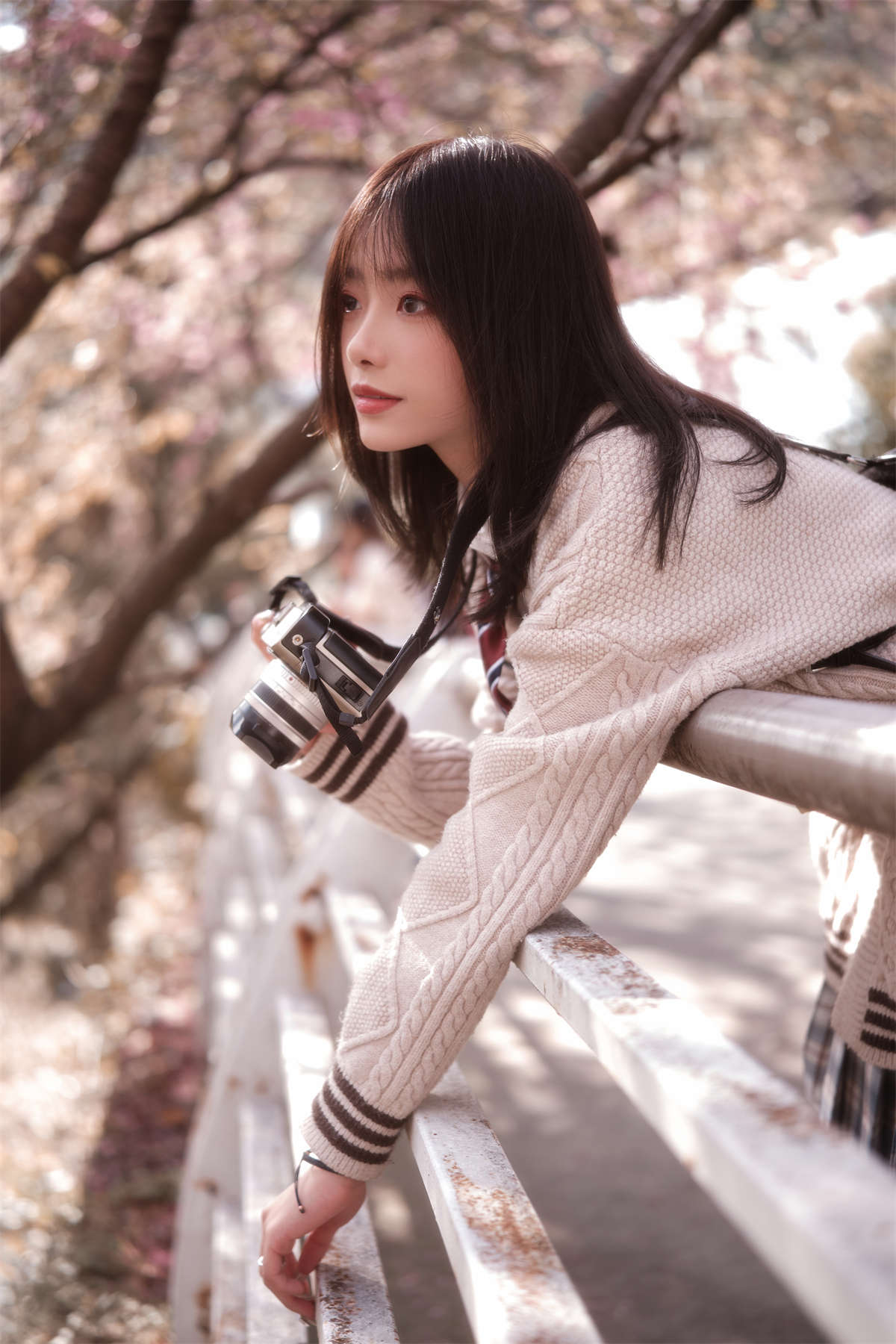 YITUYU艺图语 2024.02.25 jk冬樱 叶耶耶耶耶插图1