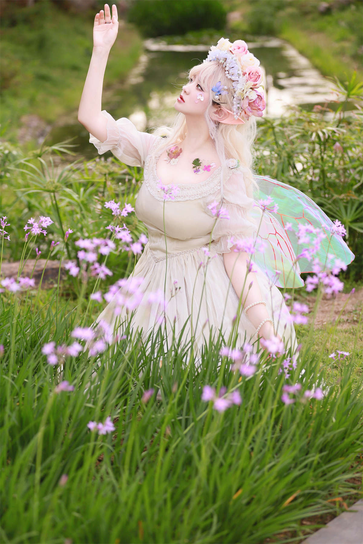 YITUYU艺图语 2023.11.01 白精灵 不可爱的禾禾喵插图1