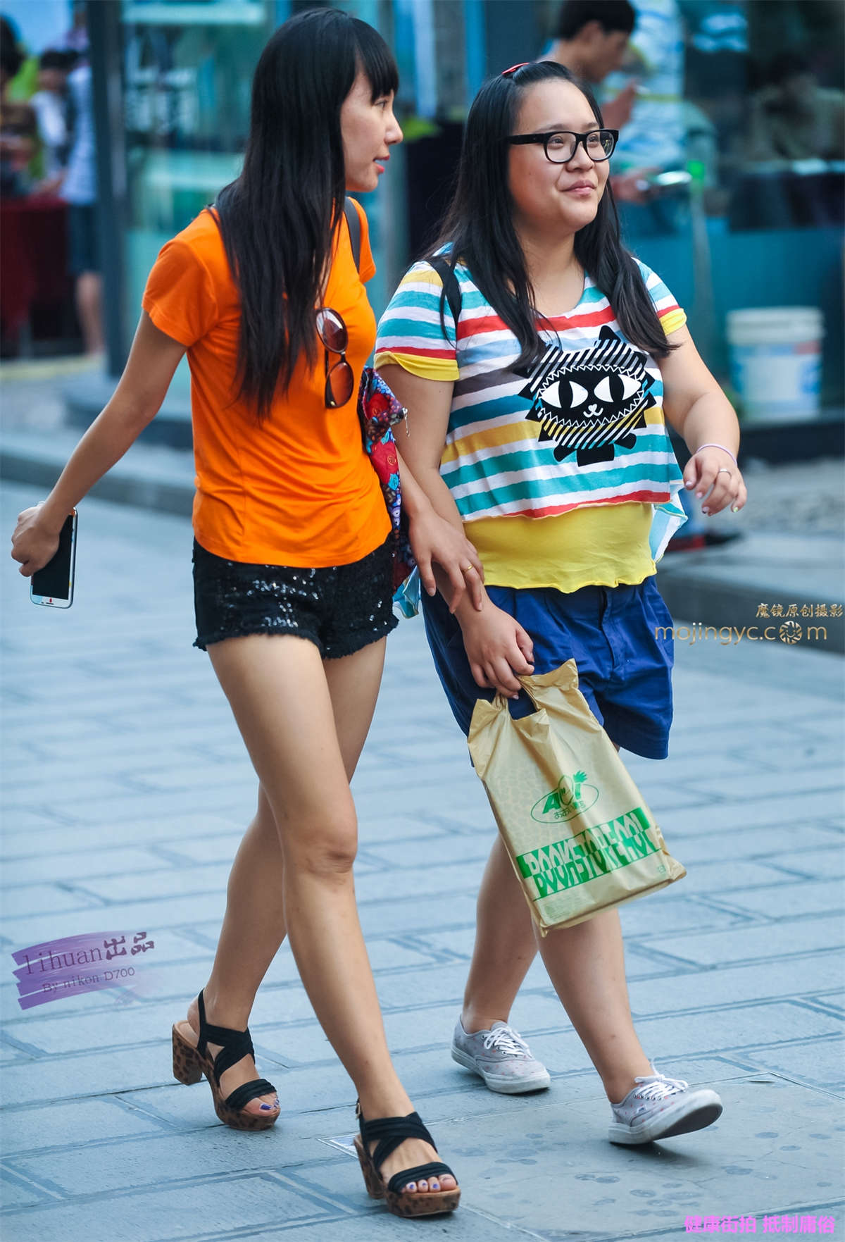 李欢原创-短裤，月牙（17P）-日更街拍