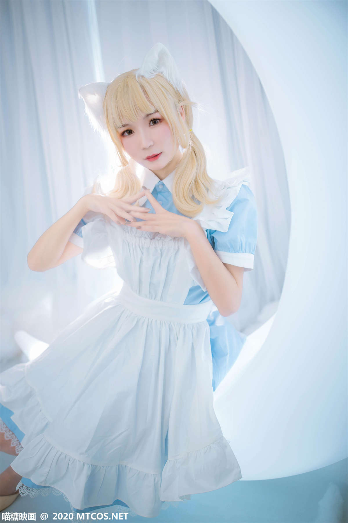 喵糖映画 VOL.297 女仆独角兽-日更街拍