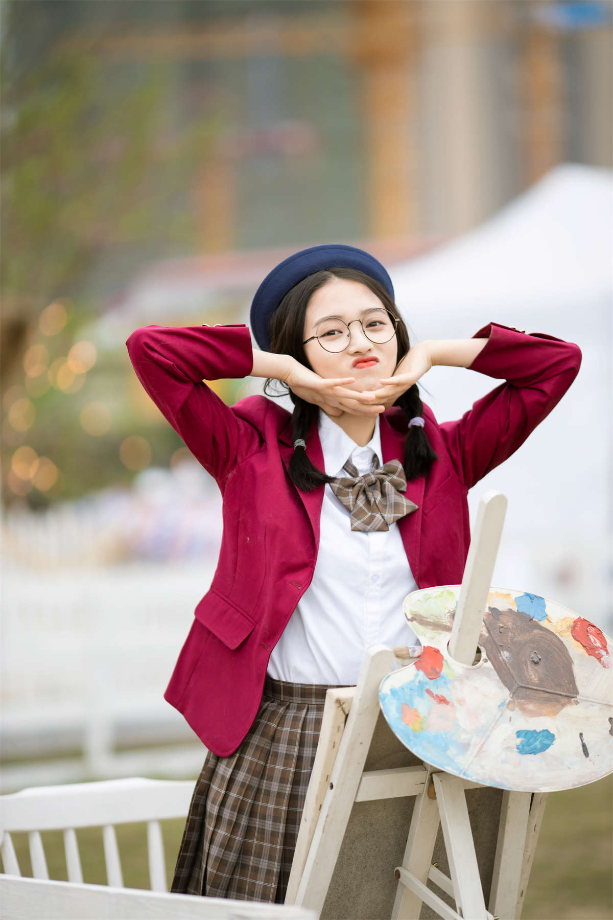 YITUYU艺图语 2024.02.25 画画的女孩 口可插图1