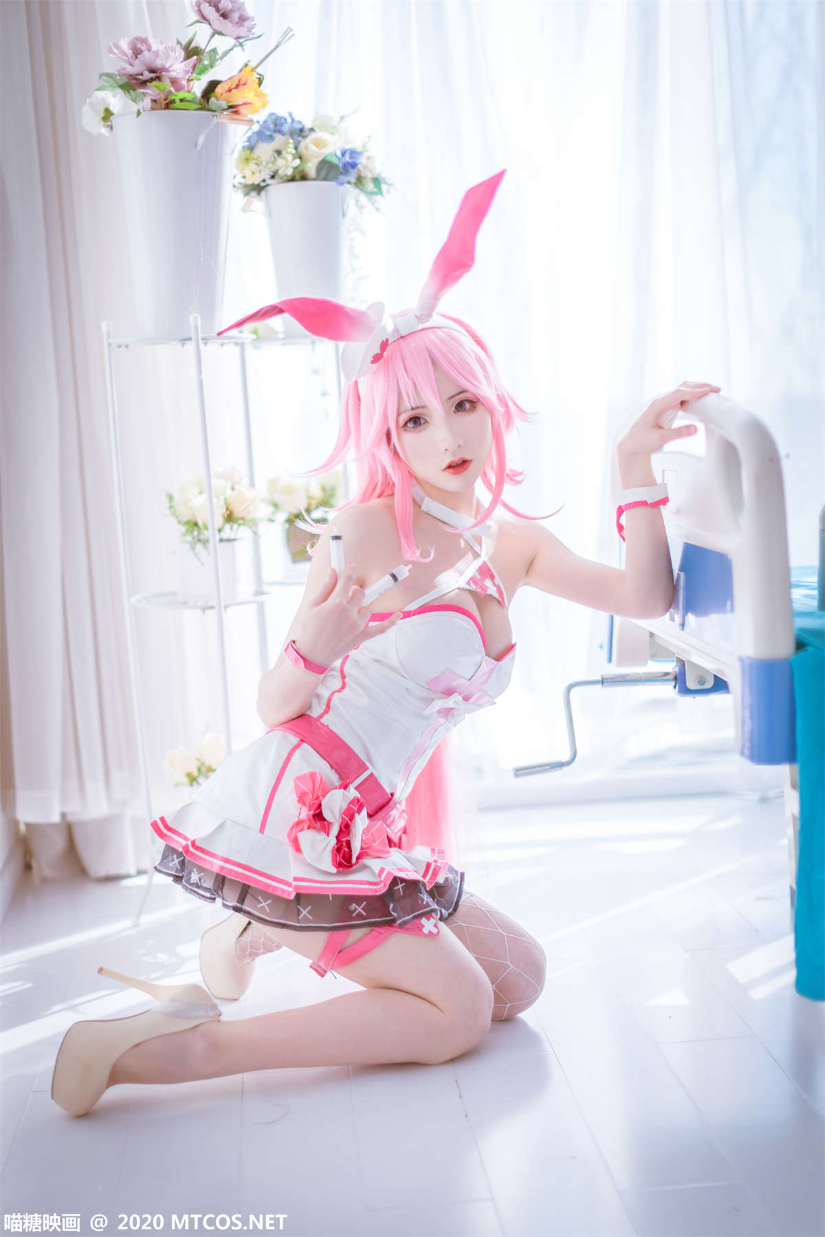 喵糖映画 VOL.298 八重樱-日更街拍