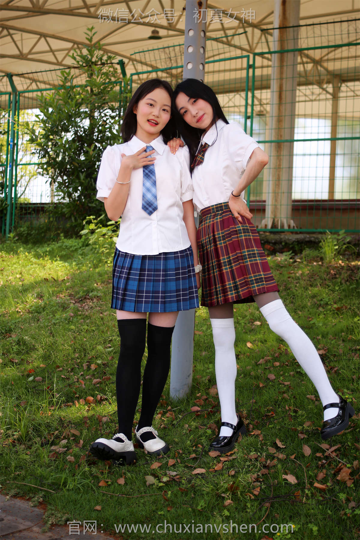 图片[2]-初夏女神 NO.281 柒柒&双双 差点遗忘-日更街拍