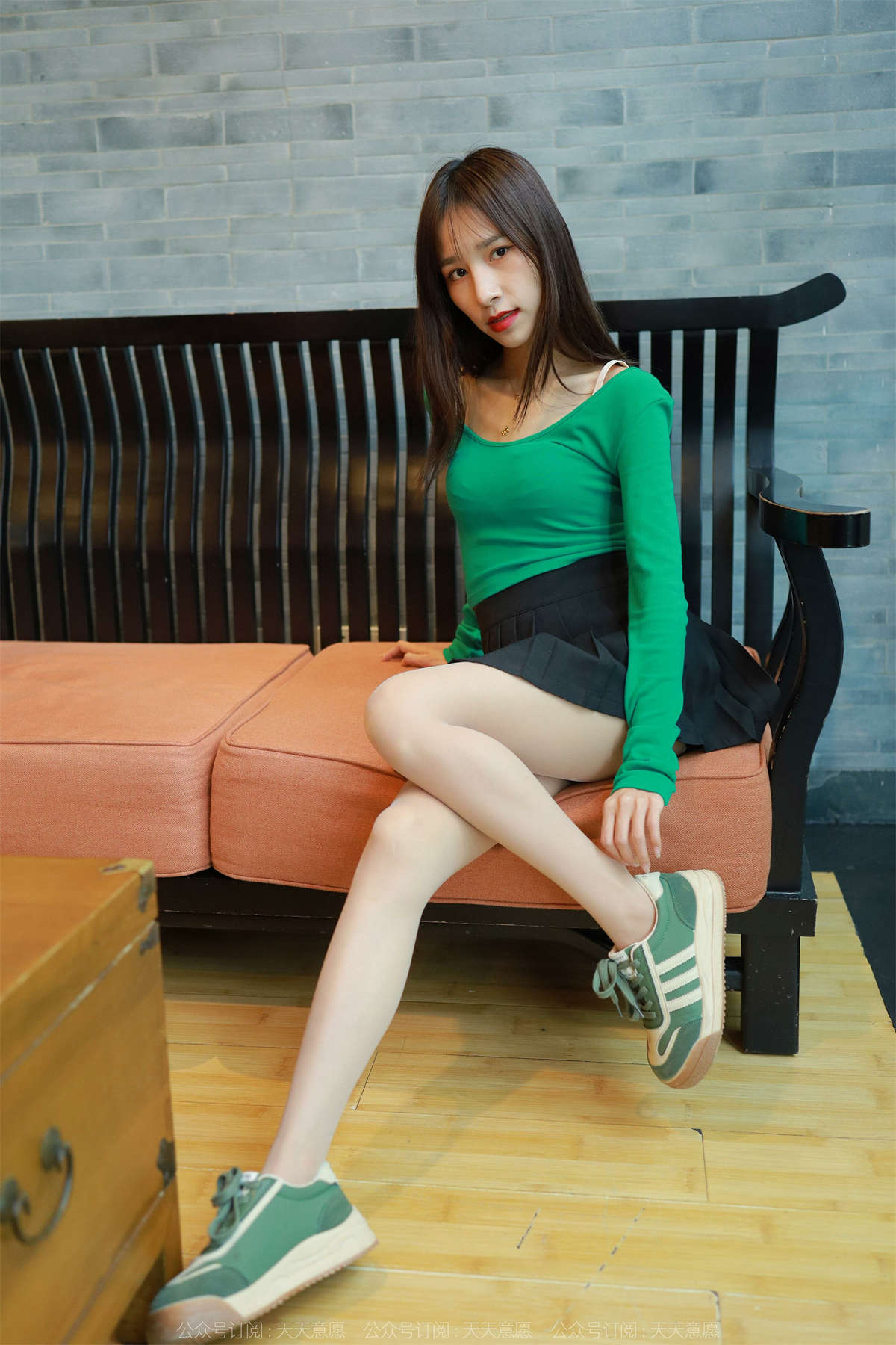 IESS异思趣向 2022.05.17 丝享家1091：美子 原谅绿-日更街拍