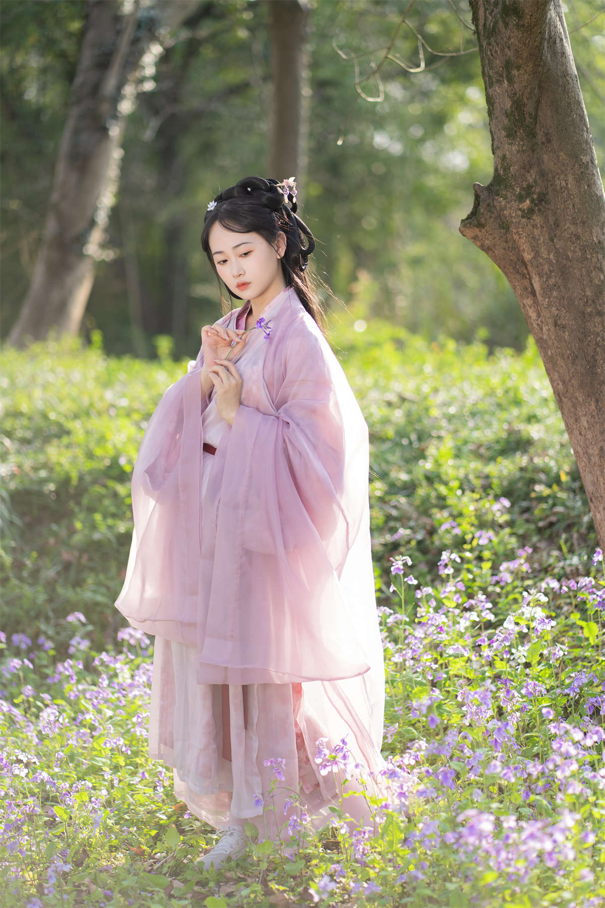 YITUYU艺图语 2023.11.30 紫色汉服真的好美啊 湫一只岁岁插图1
