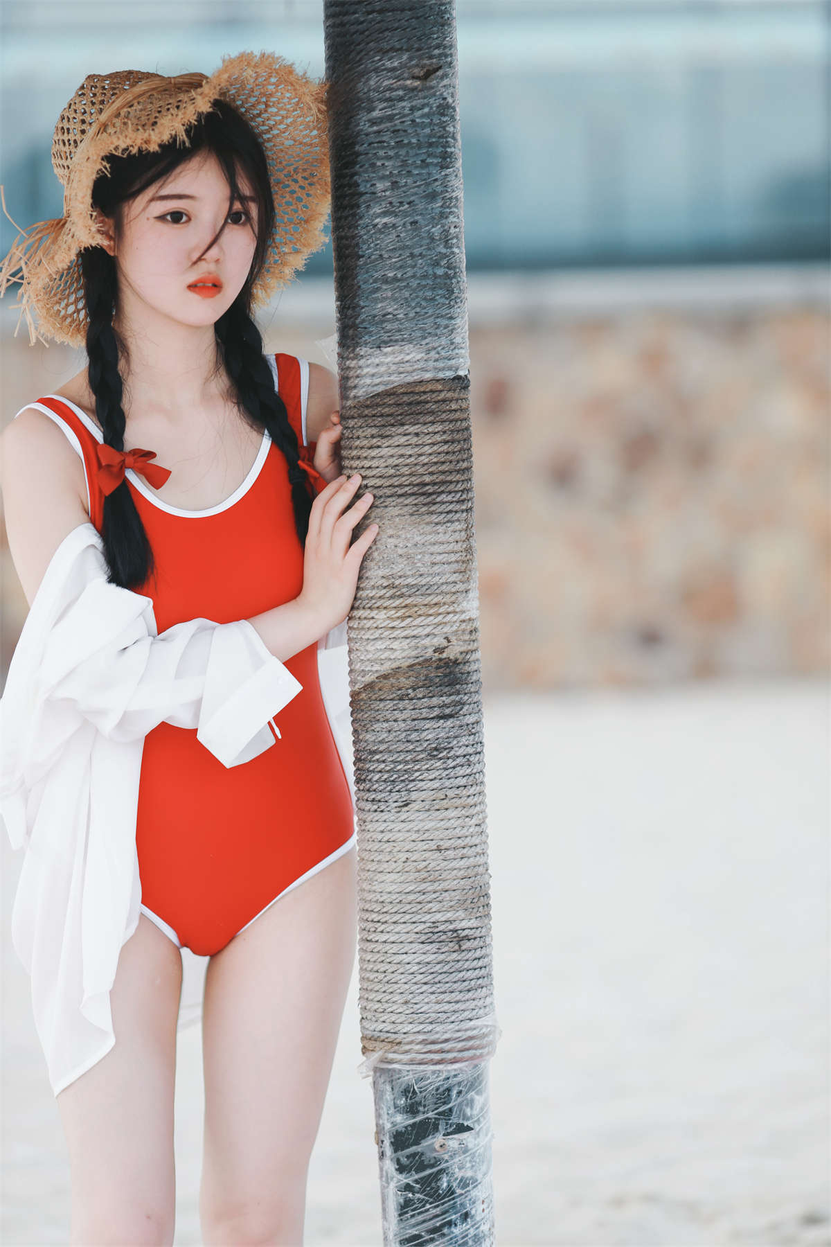 YITUYU艺图语 2024.02.26 沙滩少女 玮玮-日更街拍