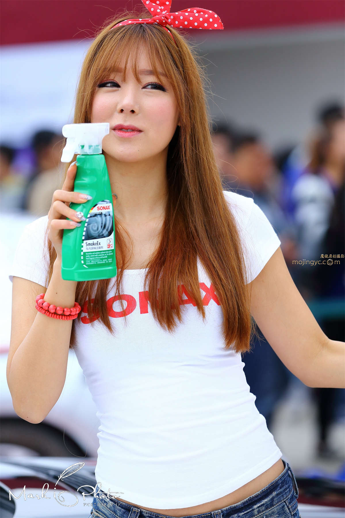 图片[2]-俏皮韩国洗车妹2-日更街拍